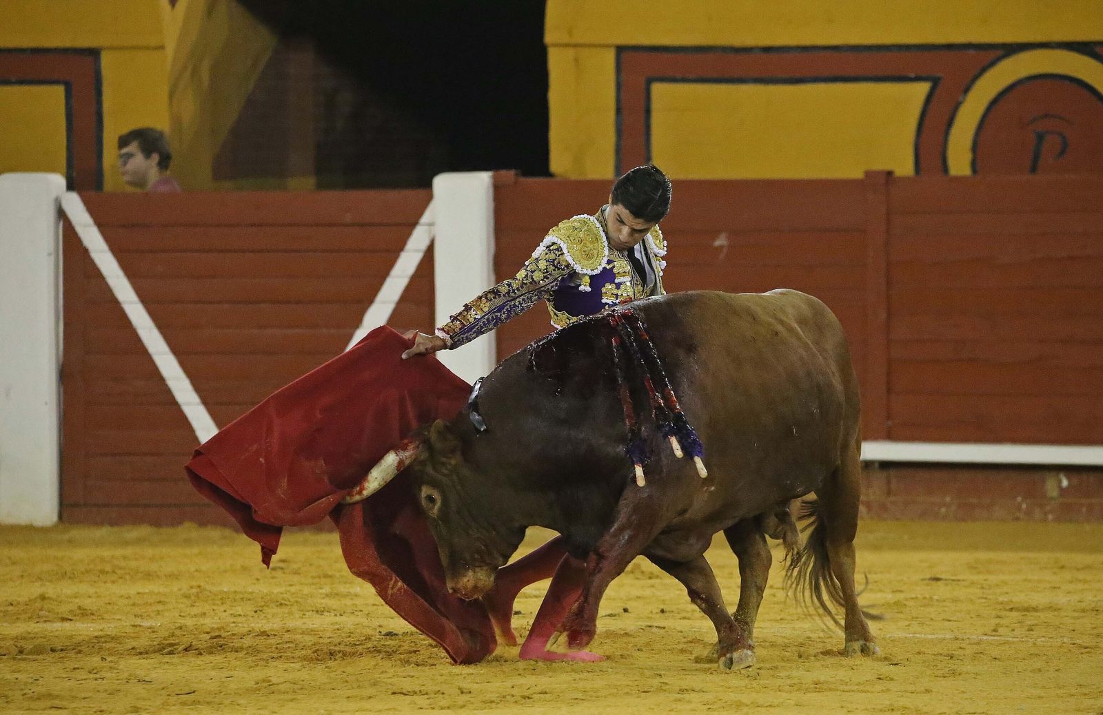 Fotos de la corrida del jueves de la Feria Taurina de Algeciras 2023:  Salvador Vega, Roca Rey y Pablo Aguado