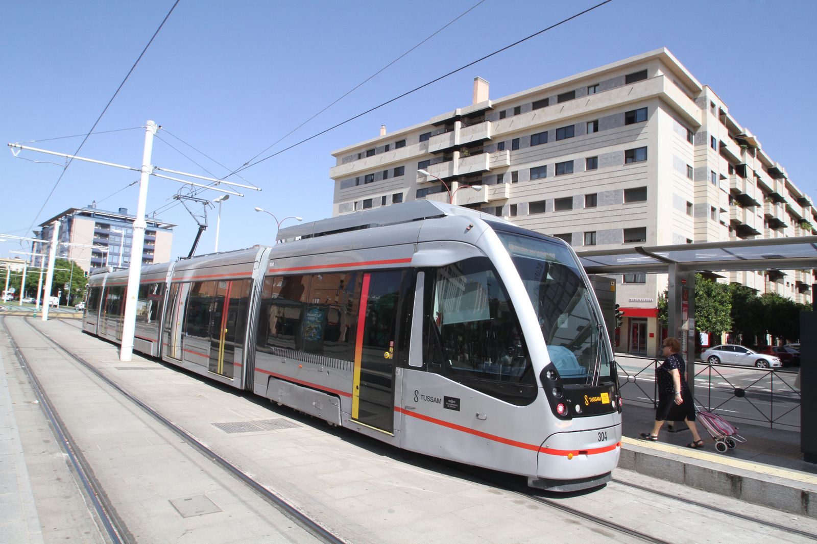 El Metrocentro en San Bernardo, la parada terminal en la actualidad.