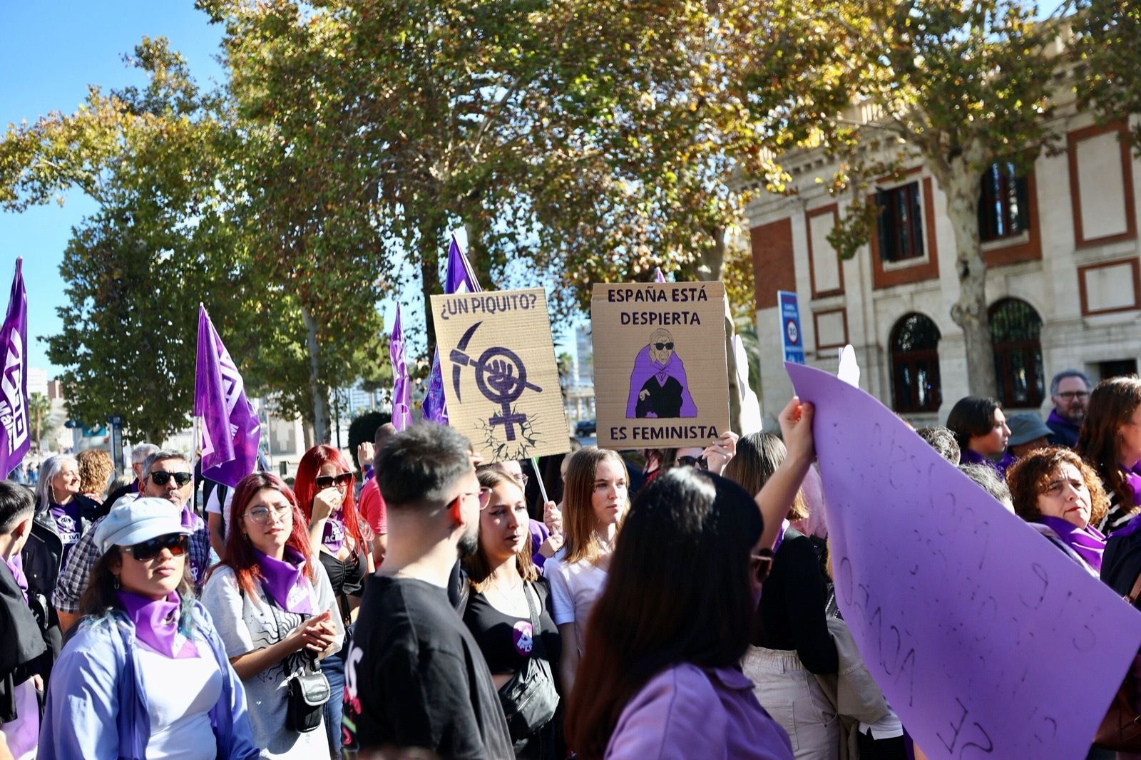 Uno de los momentos que dejó la manifestación del año pasado