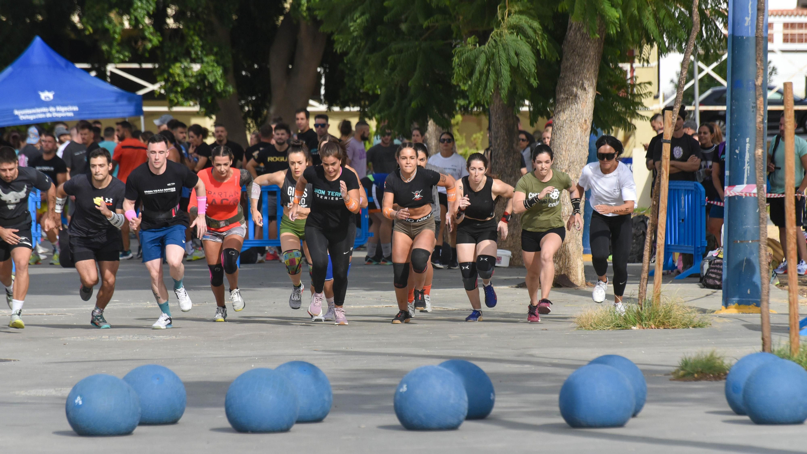 Las fotos de la priemra jornada del  campeonato nacional Iron Team Series de Croosfit en Algeciras