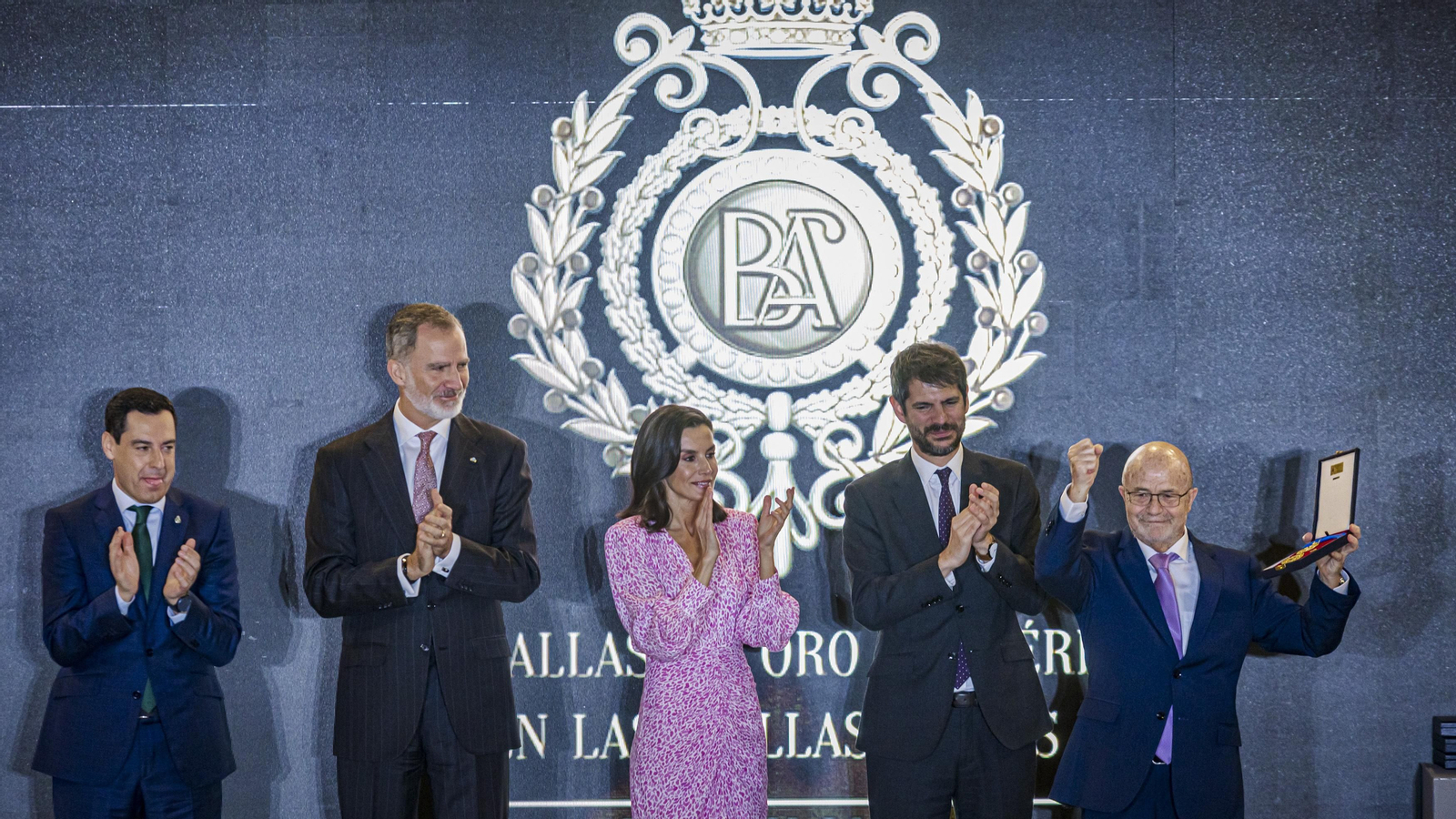 Las imágenes de la entrega de las Medallas de Oro a la cultura en Cádiz
