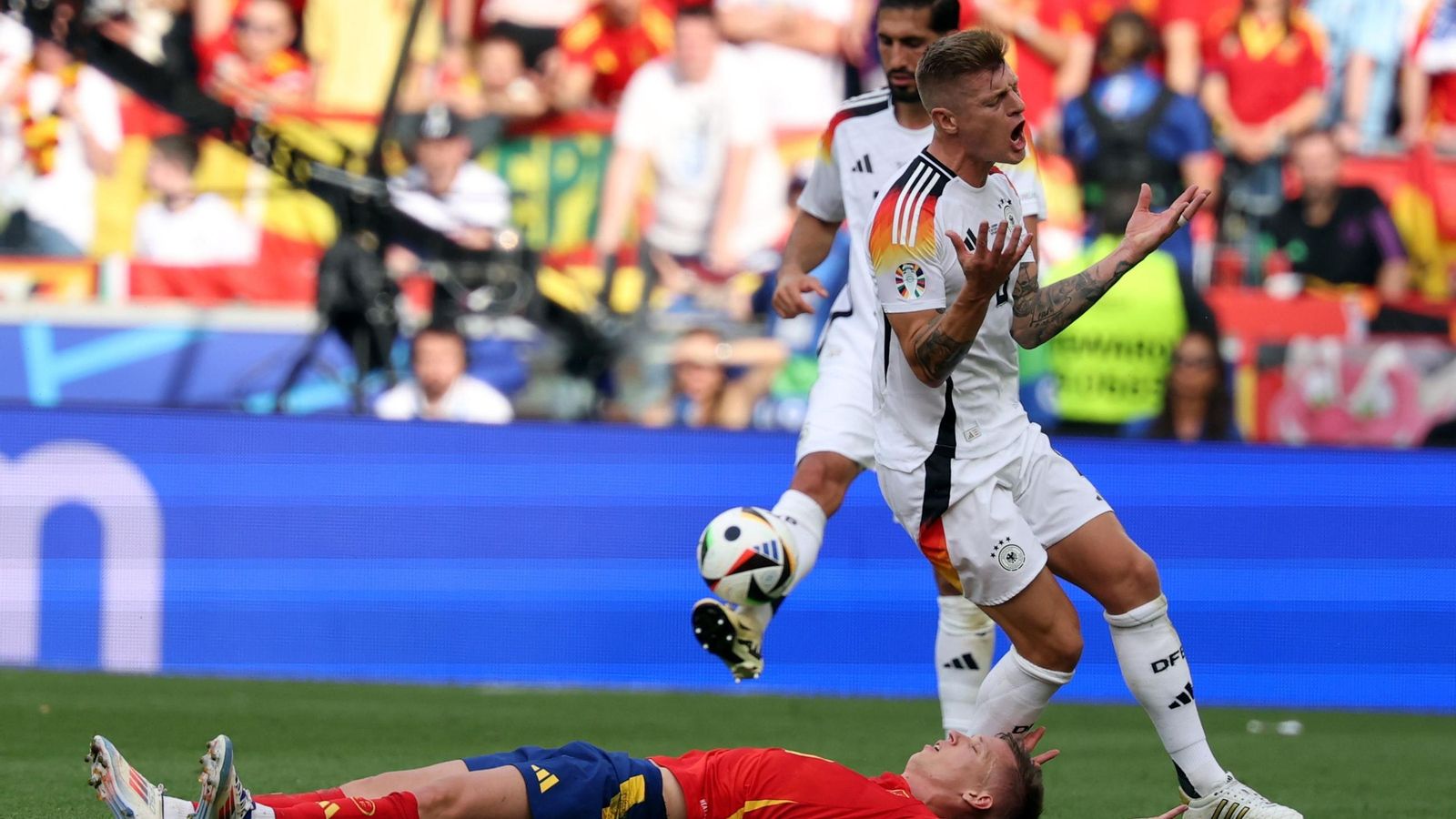 Las mejores fotos del España - Alemania