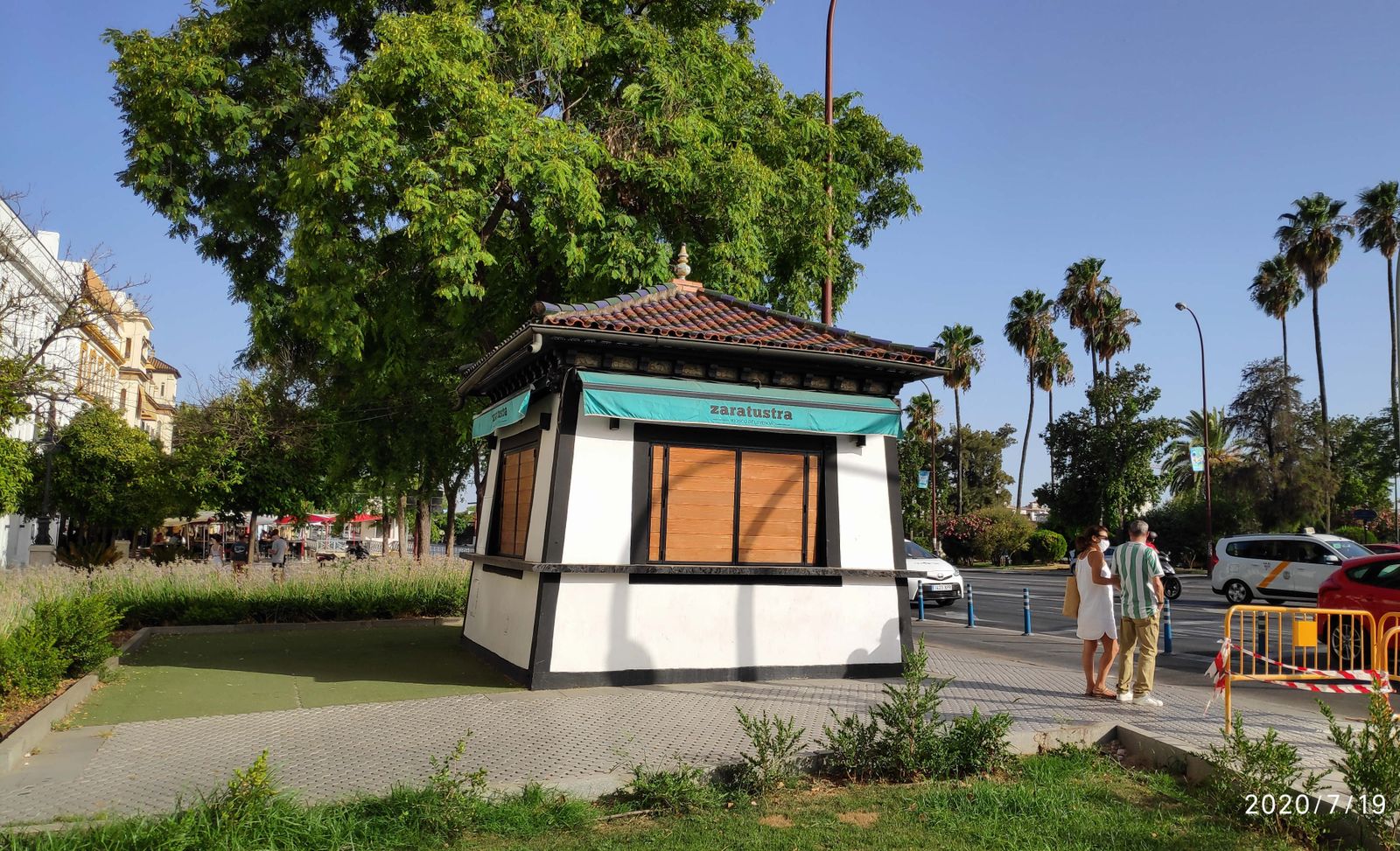 El quiosco de la confluencia del Paseo de Colón y la calle Reyes Católicos que pasa a manos de Contursa.