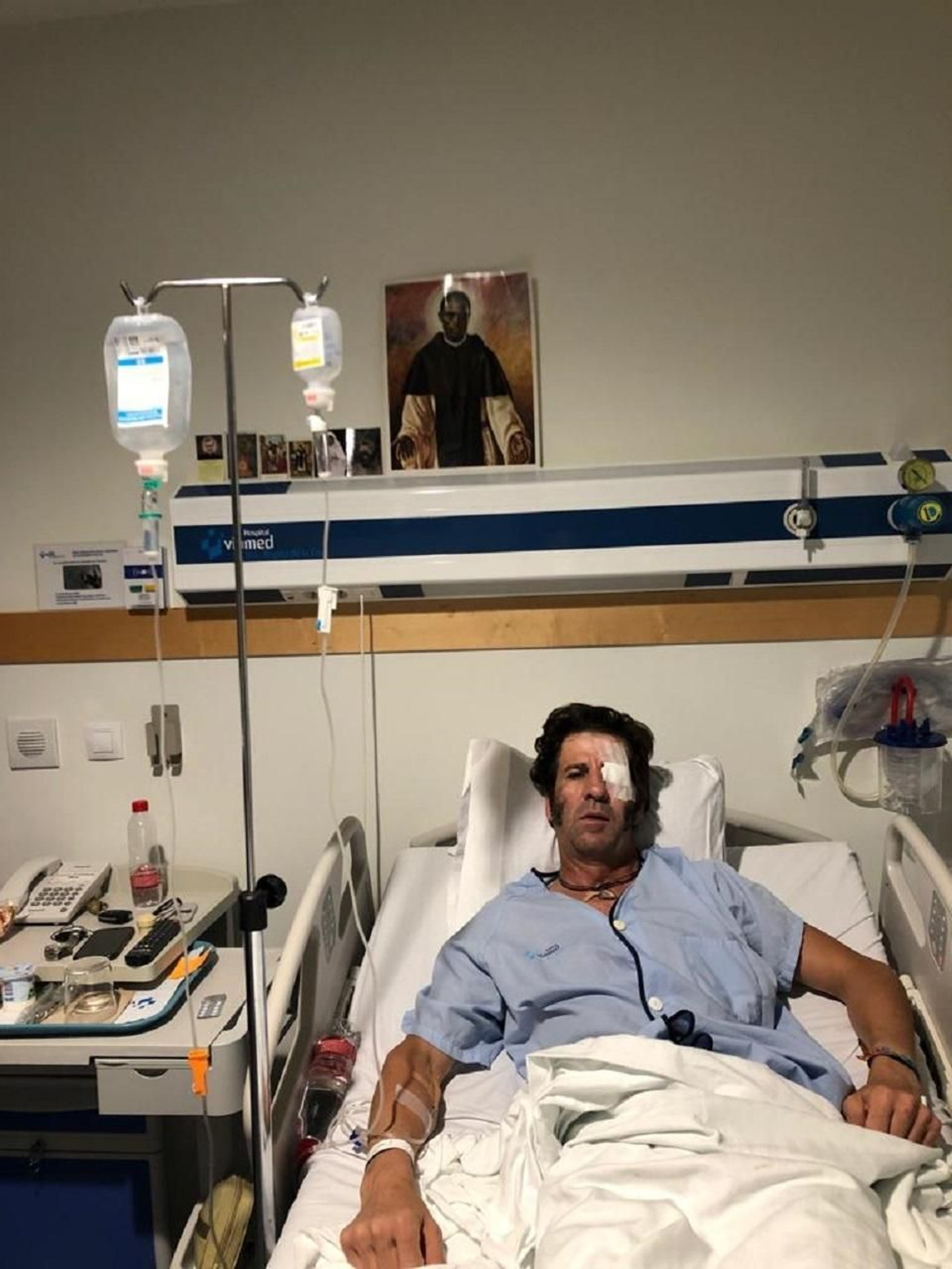 Padilla, operado tras empeorar las secuelas de la cornada de Zaragoza