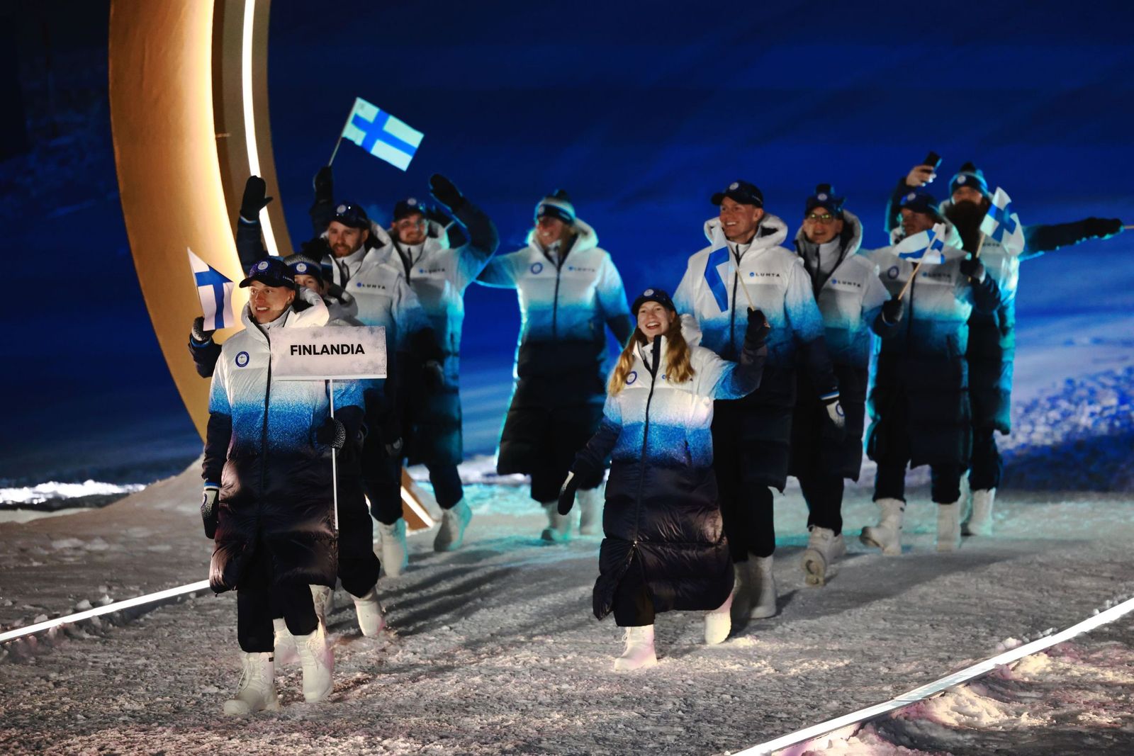 Las fotos de la inauguración de los Juegos Olímpicos de invierno de 2026