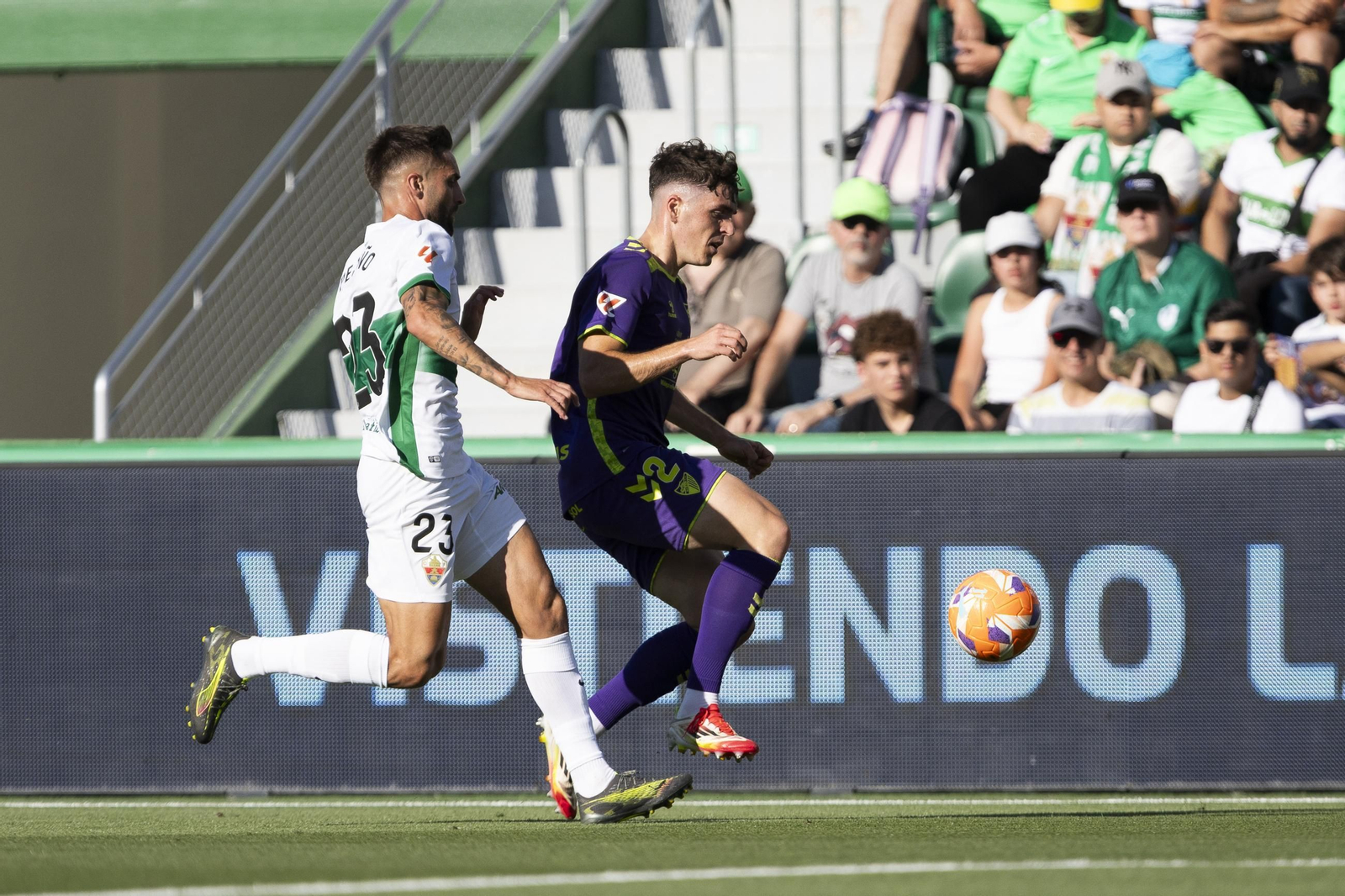 El Elche-Málaga CF, en fotos