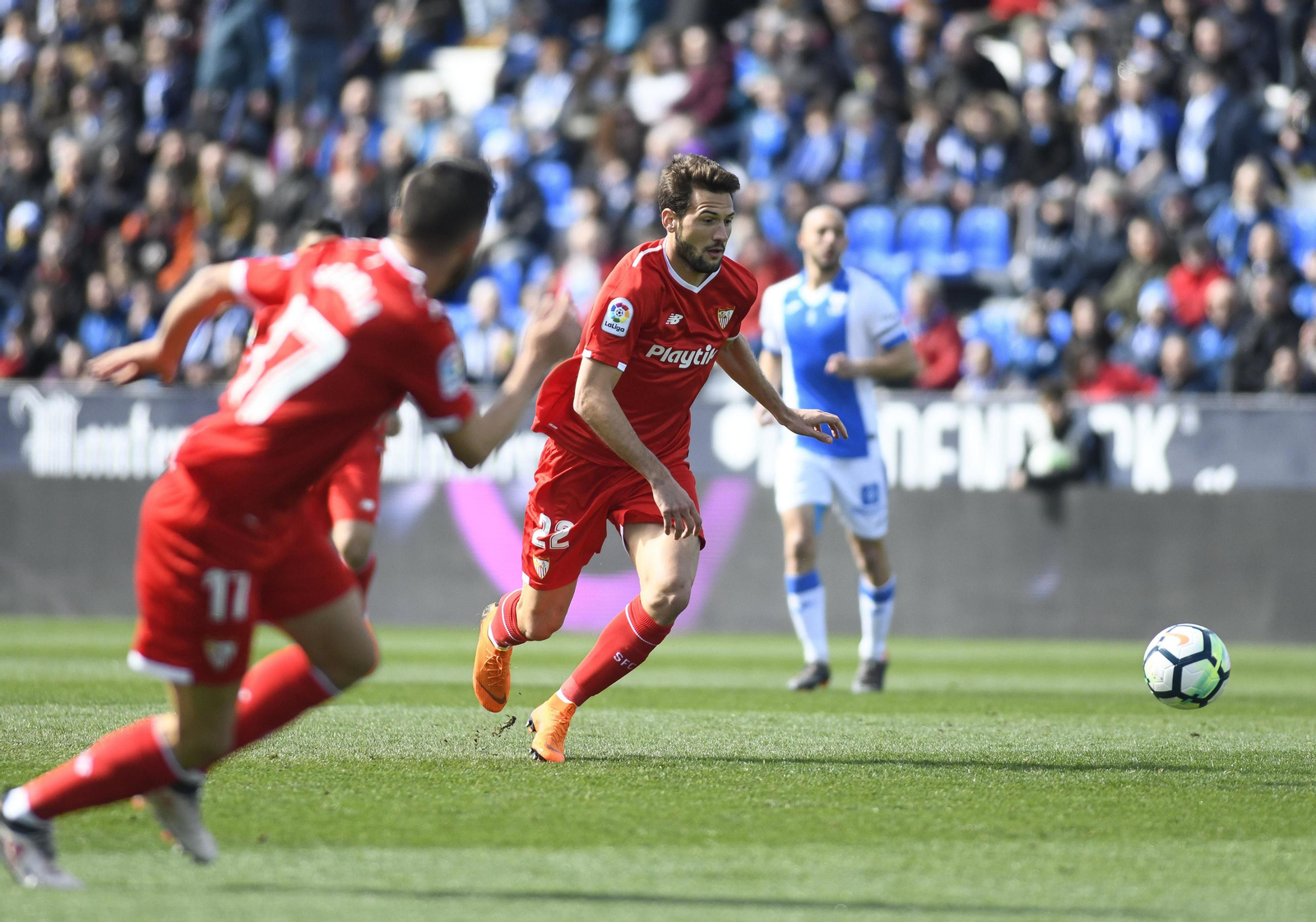 Las imágenes del Leganés-Sevilla