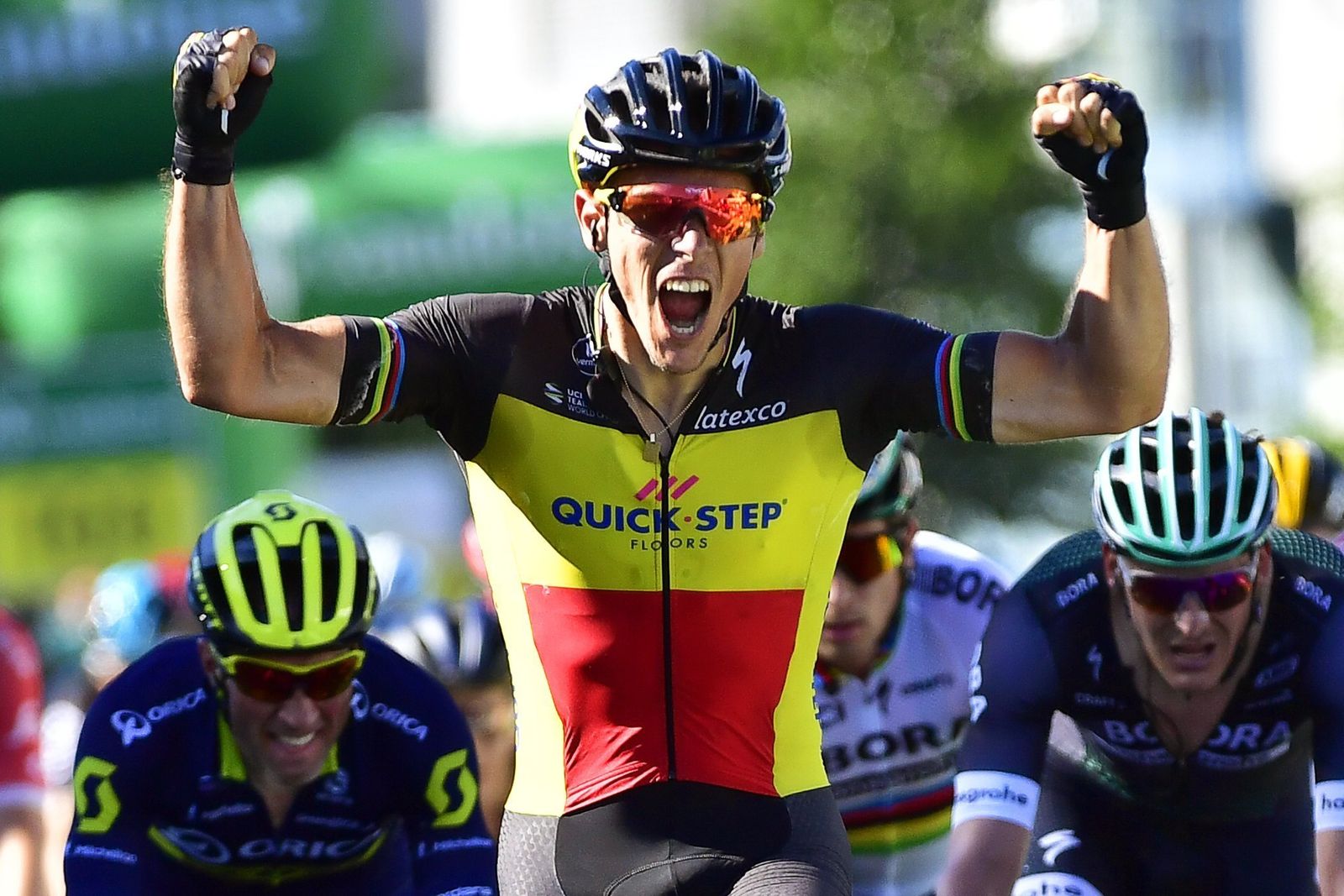 Gilbert gana la etapa y Kung se coloca en cabeza