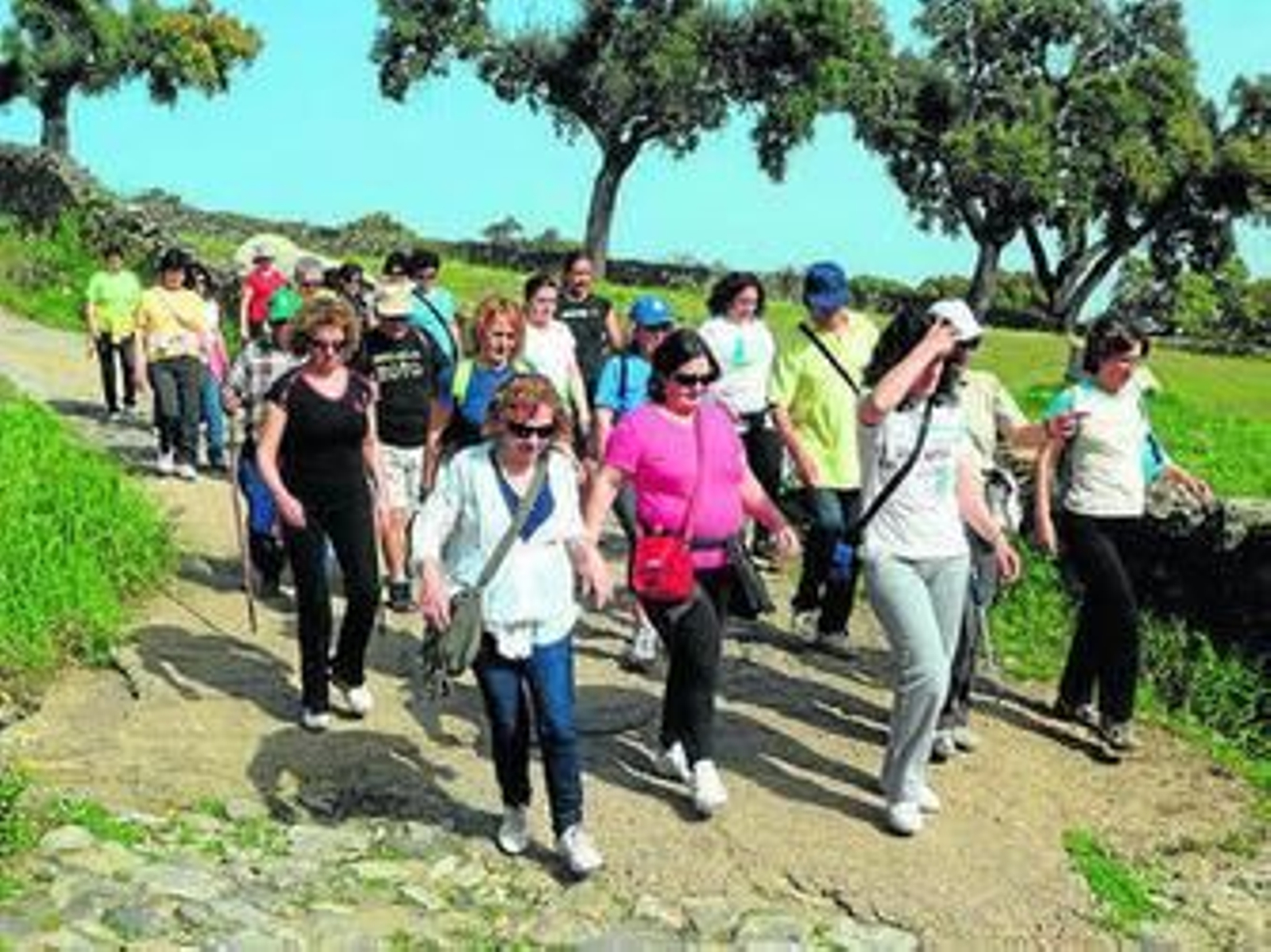 Pasos saludables y firmes por el camino de La Molinilla Pasos saludables y firmes por el camino de La Molinilla
