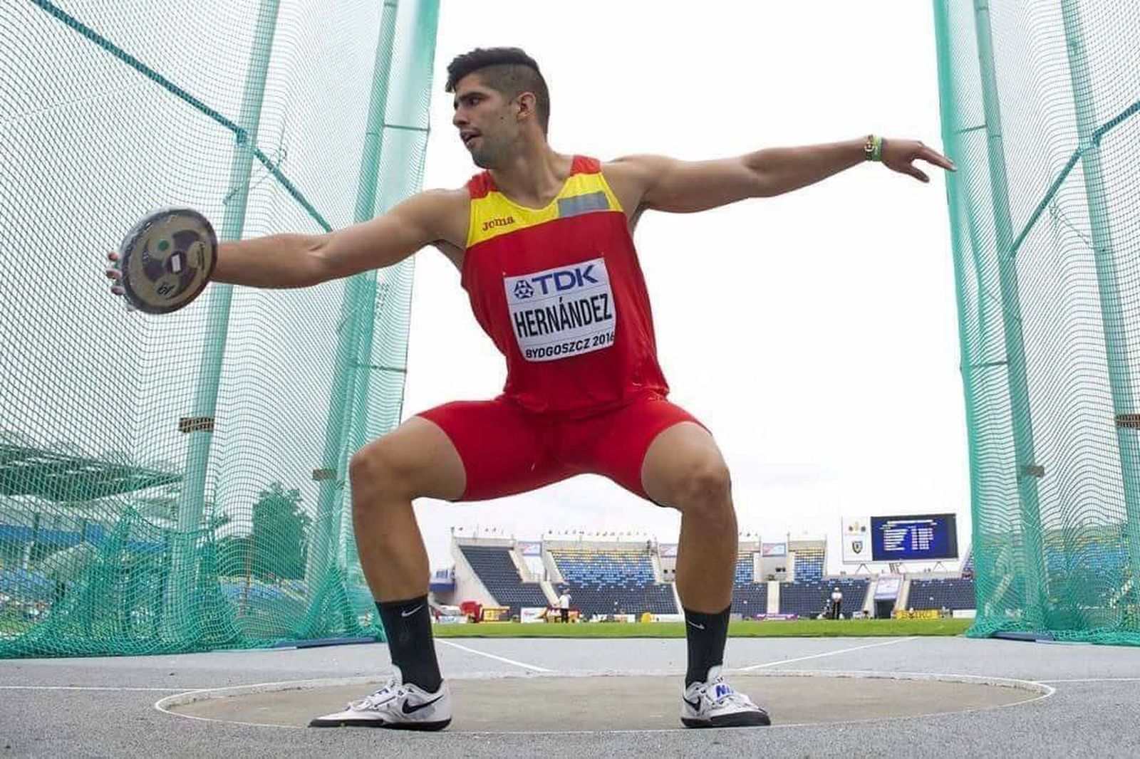 Lorenzo Hernández, con la Selección