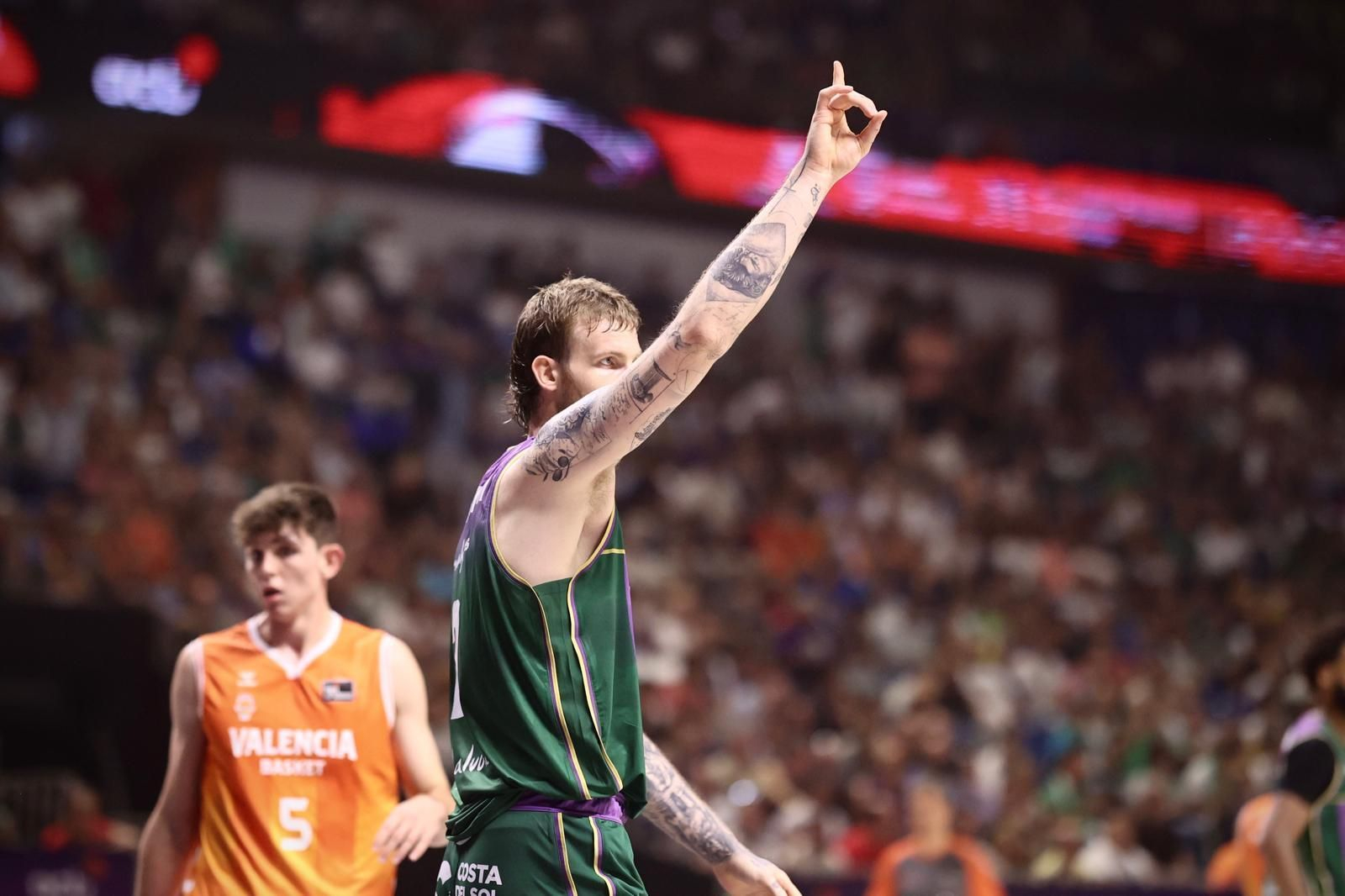El Unicaja - Valencia Basket de la Supercopa, en fotos