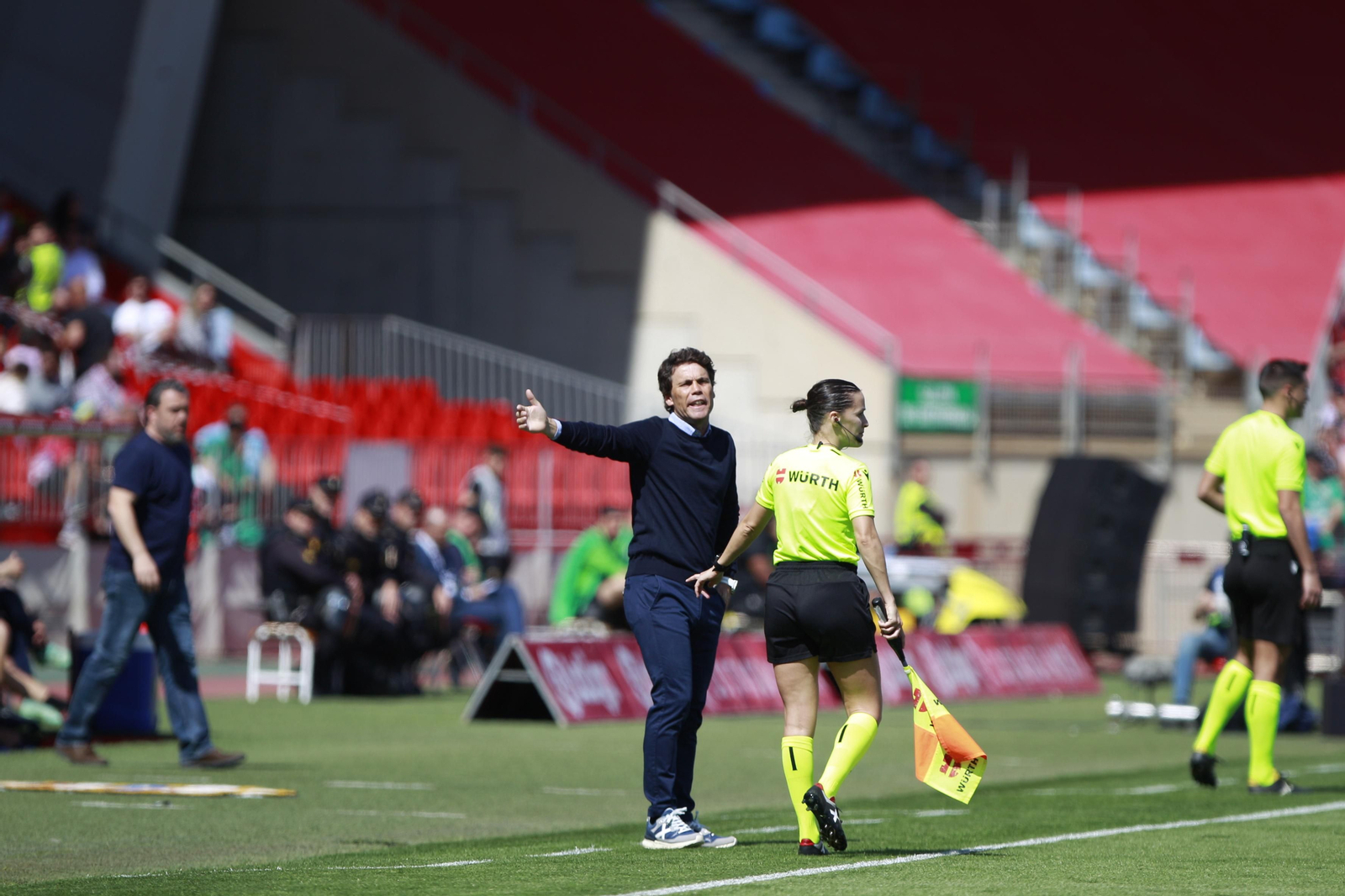 Imágenes del partido de la Liga Santander U.D. Almería-Cádiz C.F.