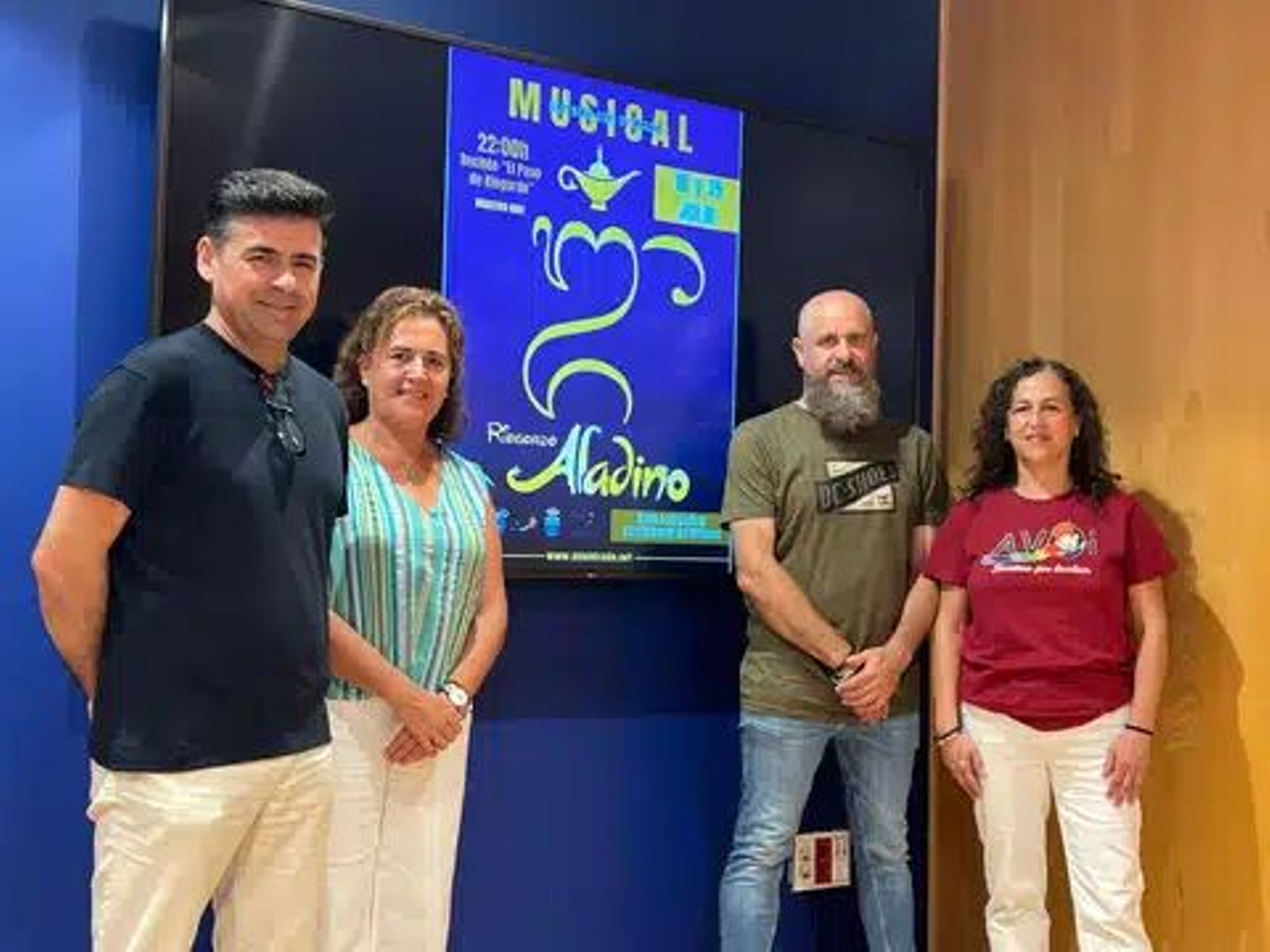 Presentación del musical 'Aladino' de Riogordo. Presentación del musical 'Aladino' de Riogordo.