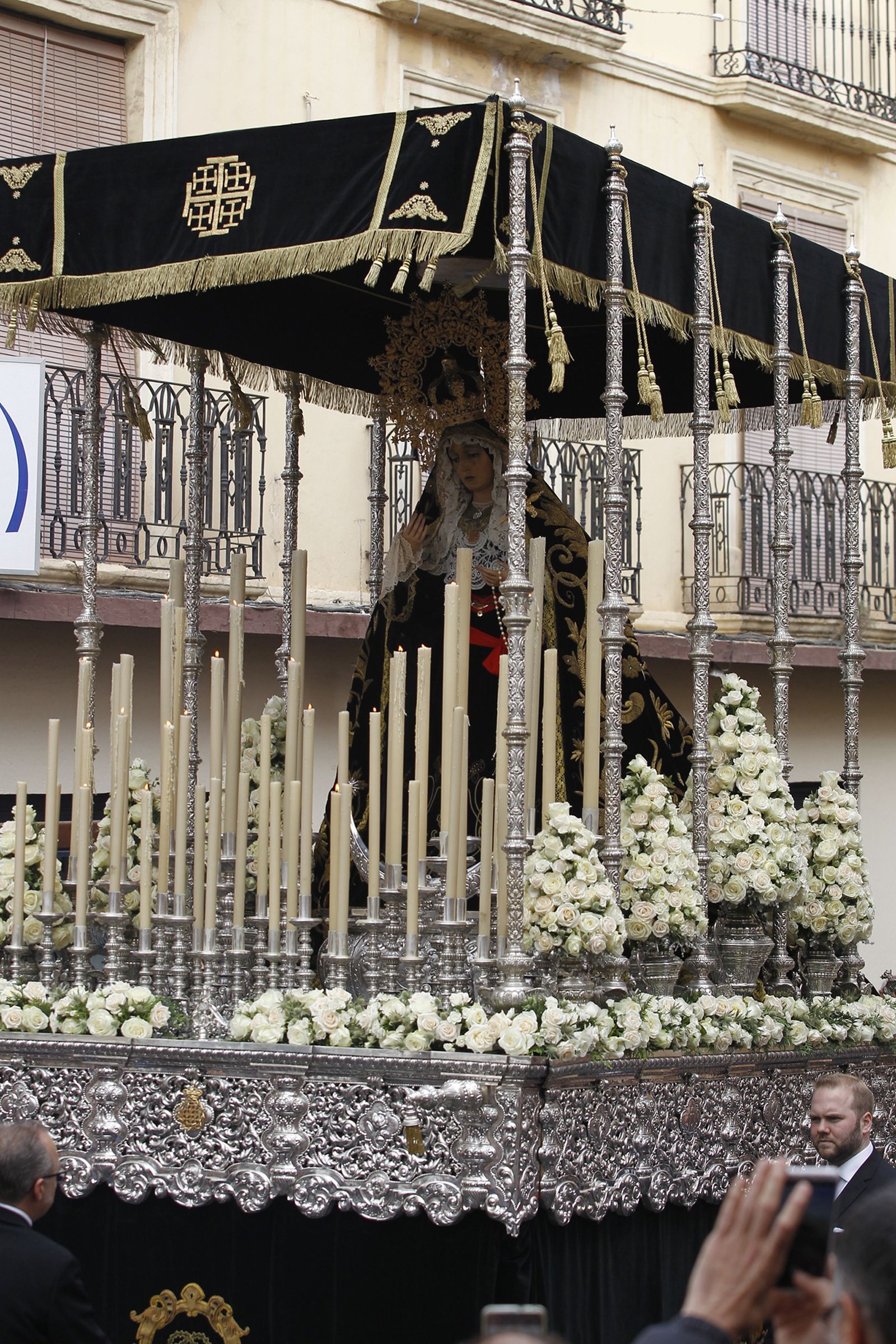 Imágenes de la Procesión del Entierro, Viernes Santo. Semana Santa Almería 2019