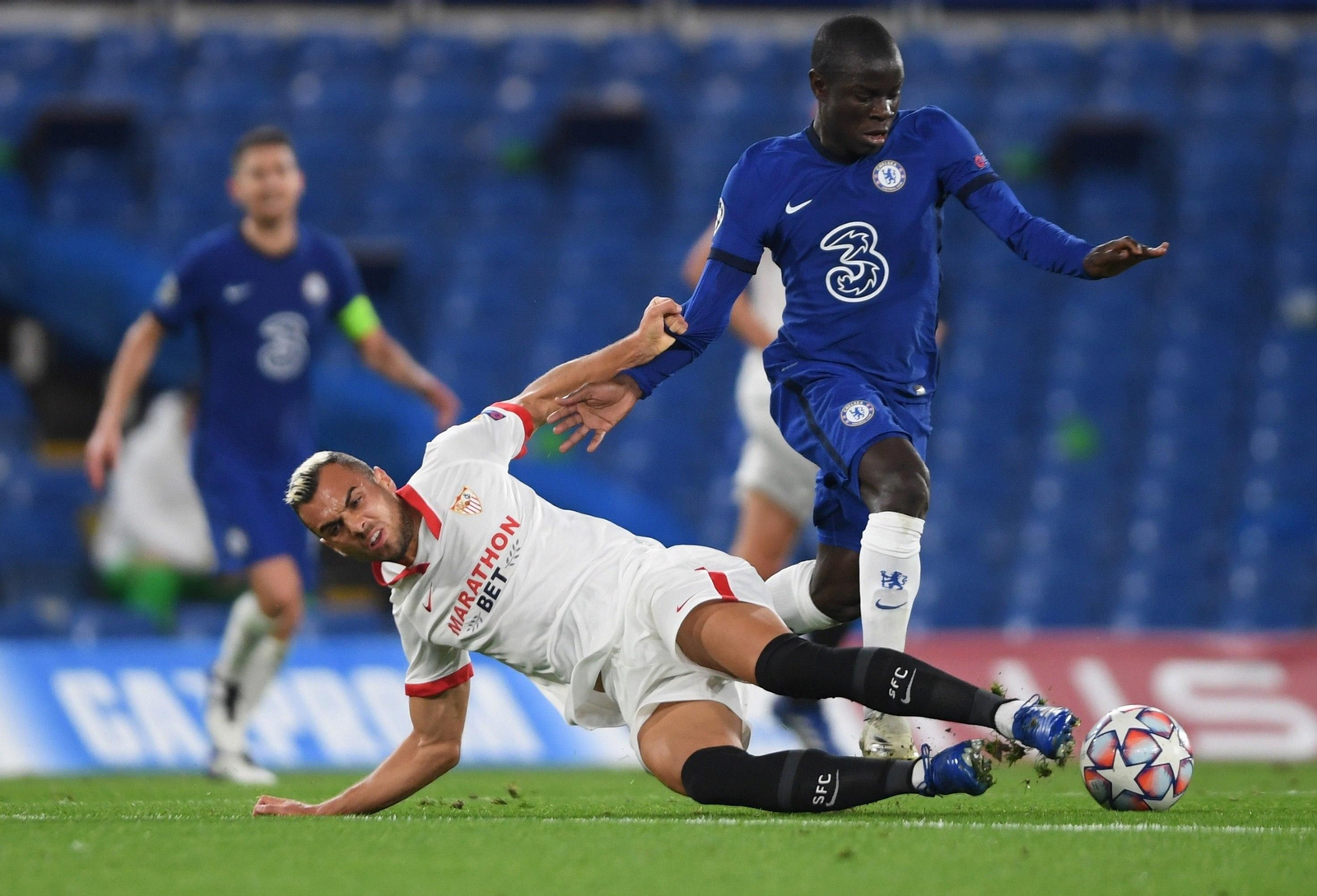 Las imágenes del Chelsea-Sevilla