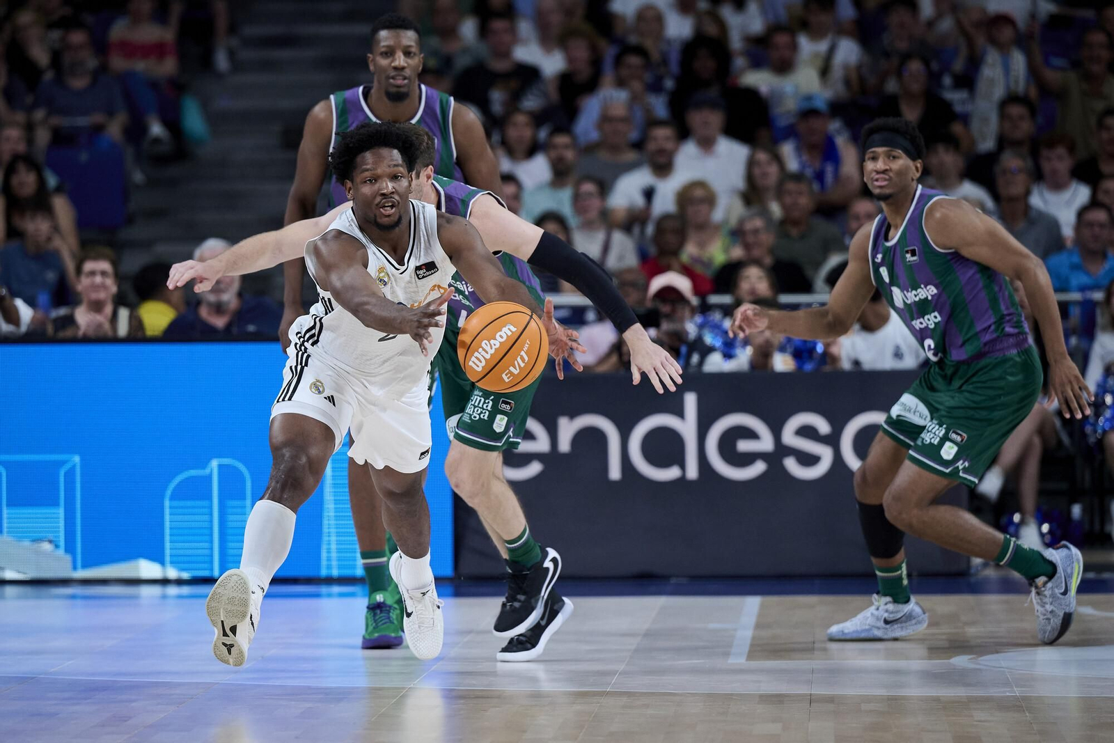 El Real Madrid-Unicaja en fotos