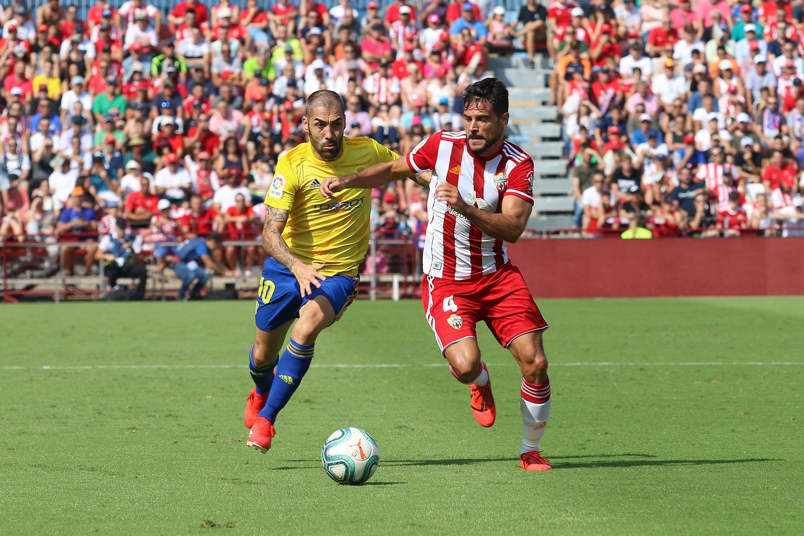 Las imágenes del UD ALMERÍA-CÁDIZ CF