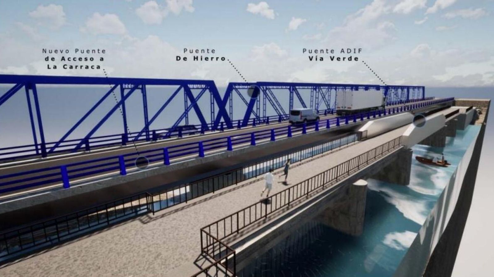 Proyecto para la duplicación del tablero de Puente de Hierro. Proyecto para la duplicación del tablero de Puente de Hierro.