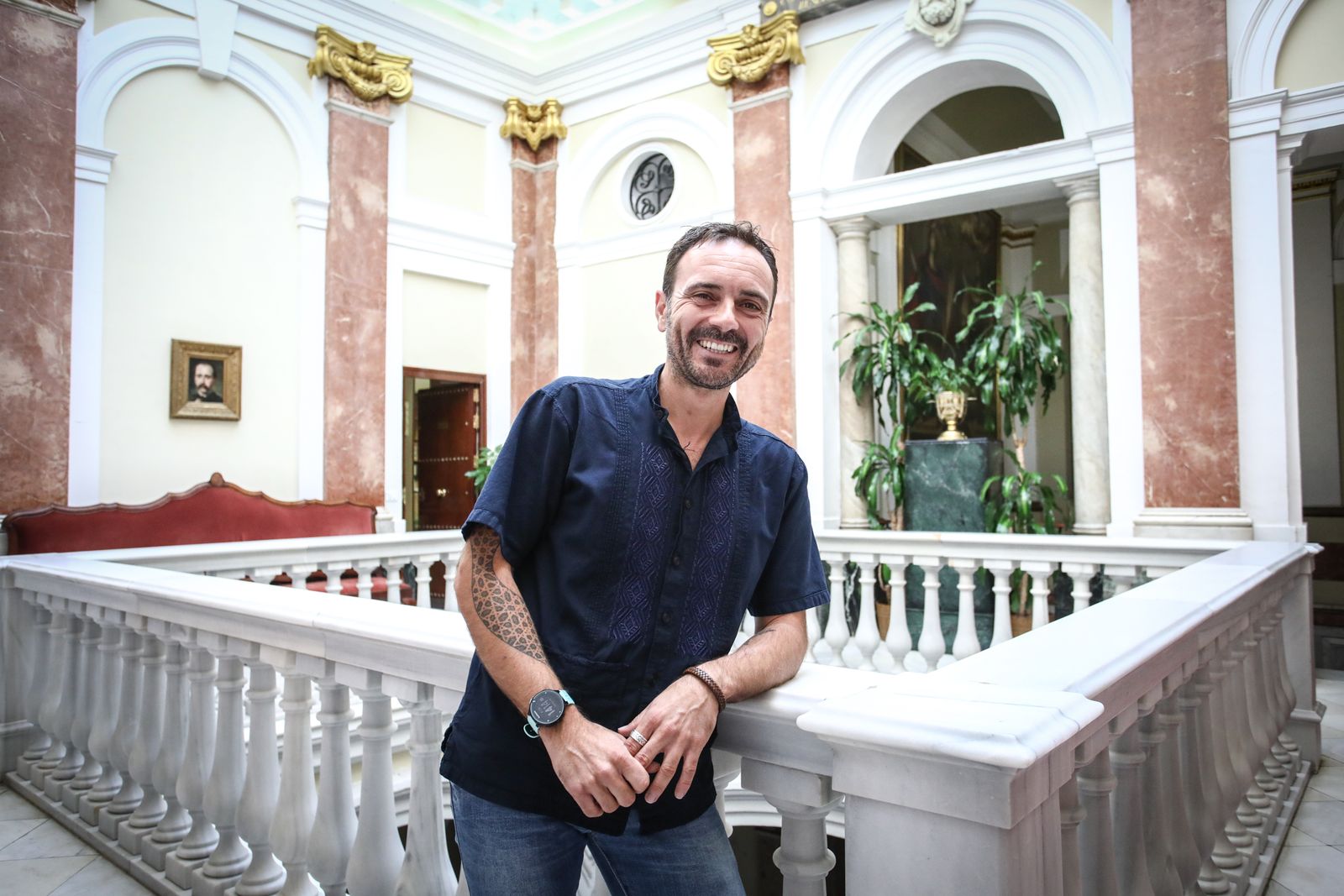 José Ramón Páez, concejal de Deportes, Economía y Hacienda.