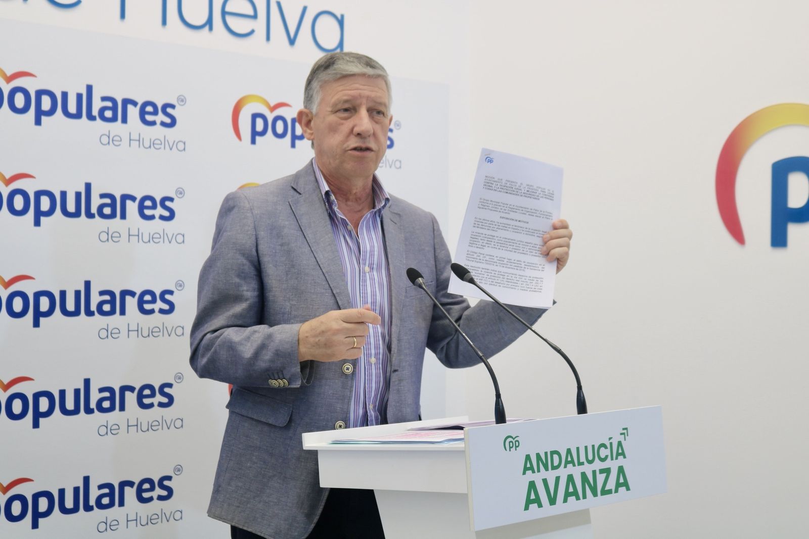 El diputado nacional del PP por Huelva y alcalde de Palos de la Frontera, Carmelo Romero.