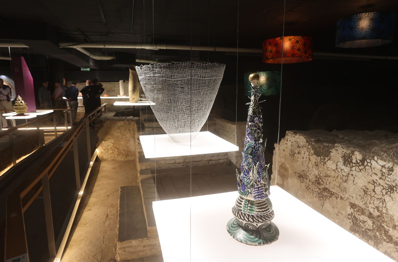 Exposición artesana en el castillo de San Jorge