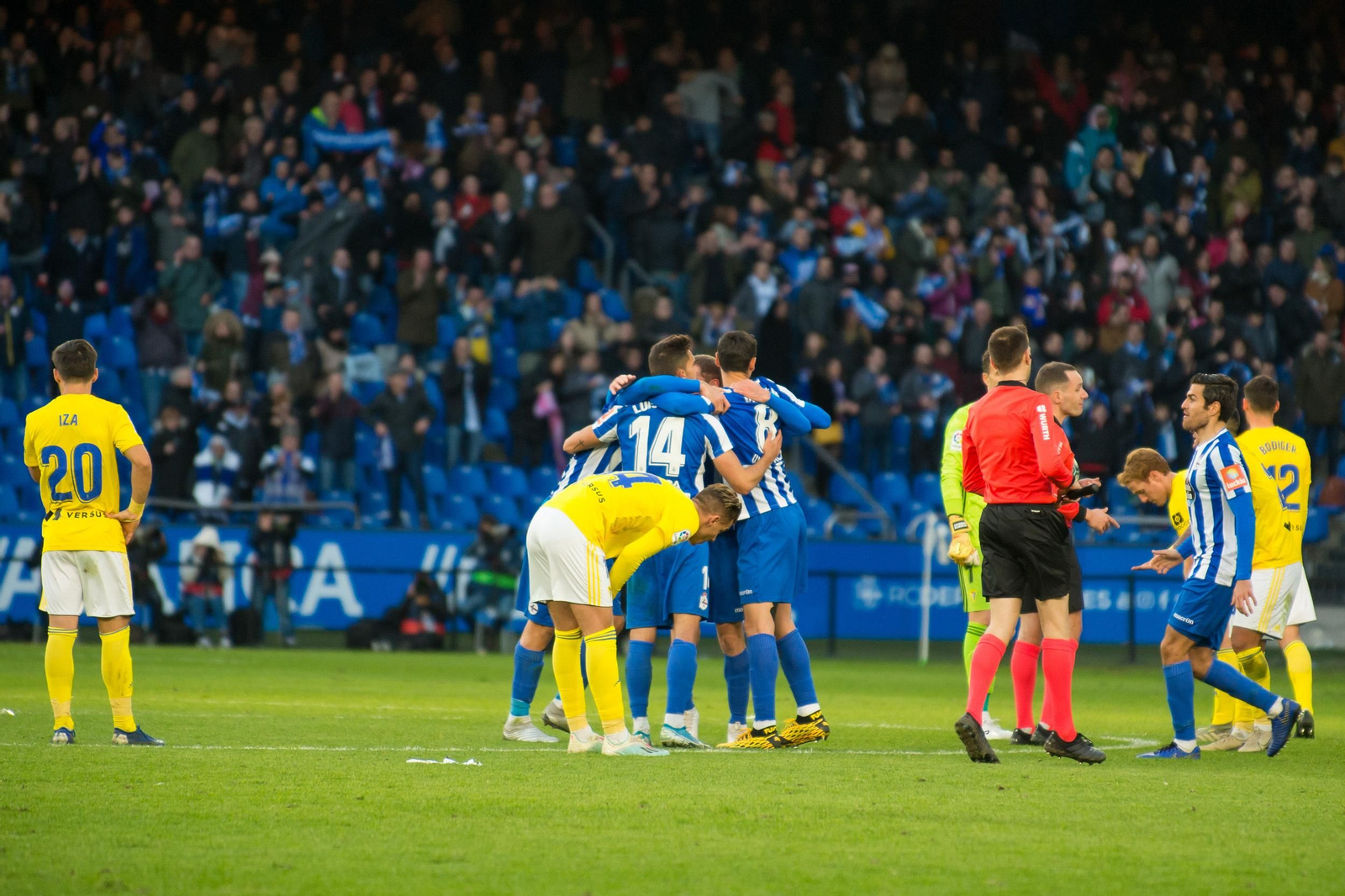 Las imágenes del Deportivo-Cádiz