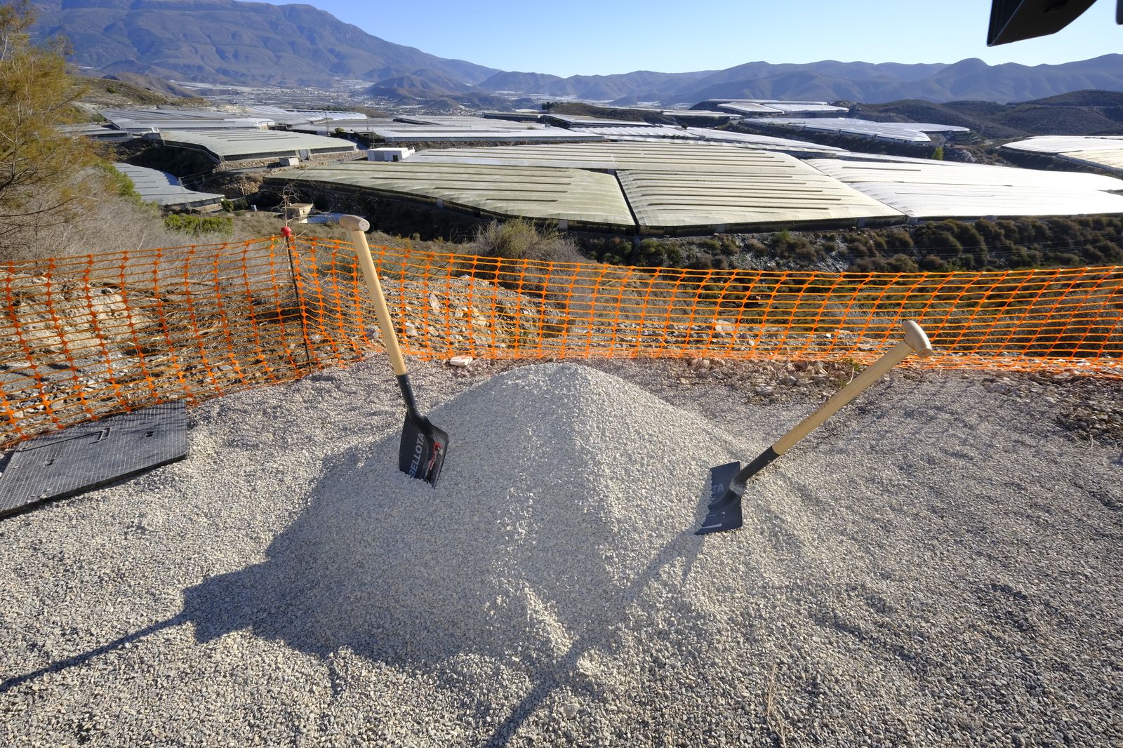 Fotogaleria visita obras Canal de Benínar. Berja (Almería)