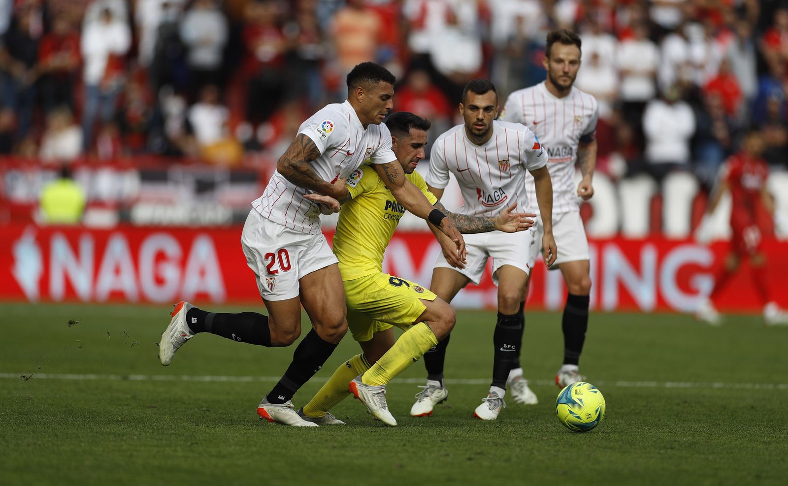 Las imágenes del Sevilla-Villarreal