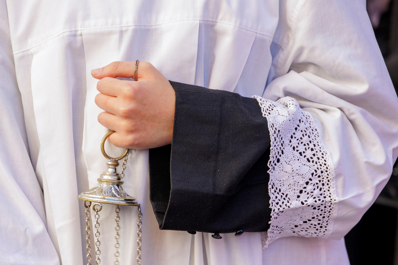 Las imágenes de la salida de la Sagrada Cena de Cádiz en la Semana Santa 2023