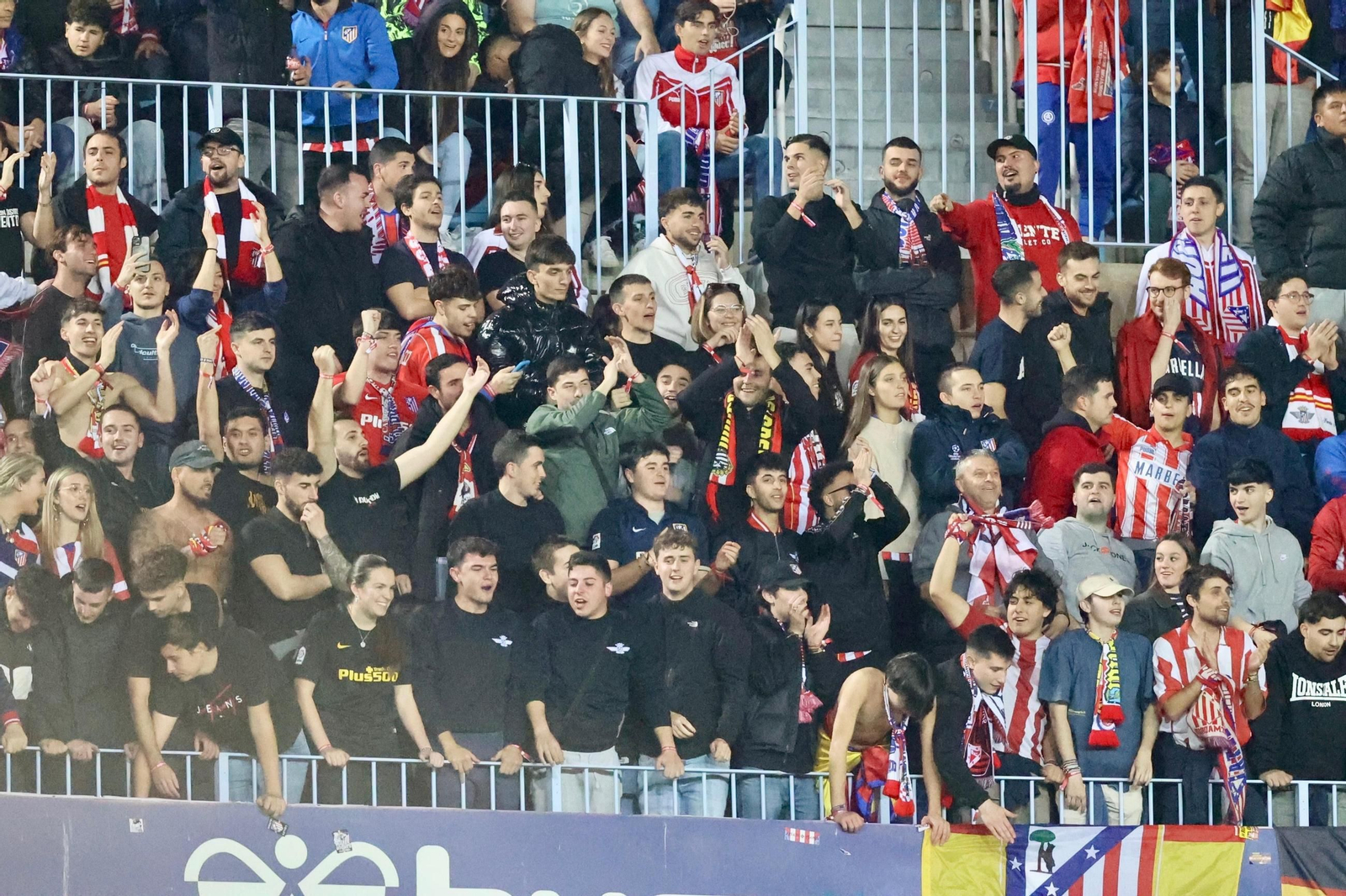 El Marbella-Atlético de Madrid, en fotos