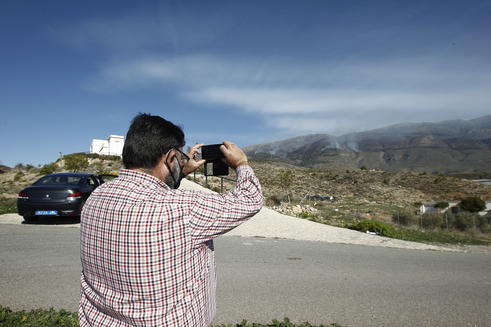 Fotogalería incendio forestal de Castala, Berja y Dalías.