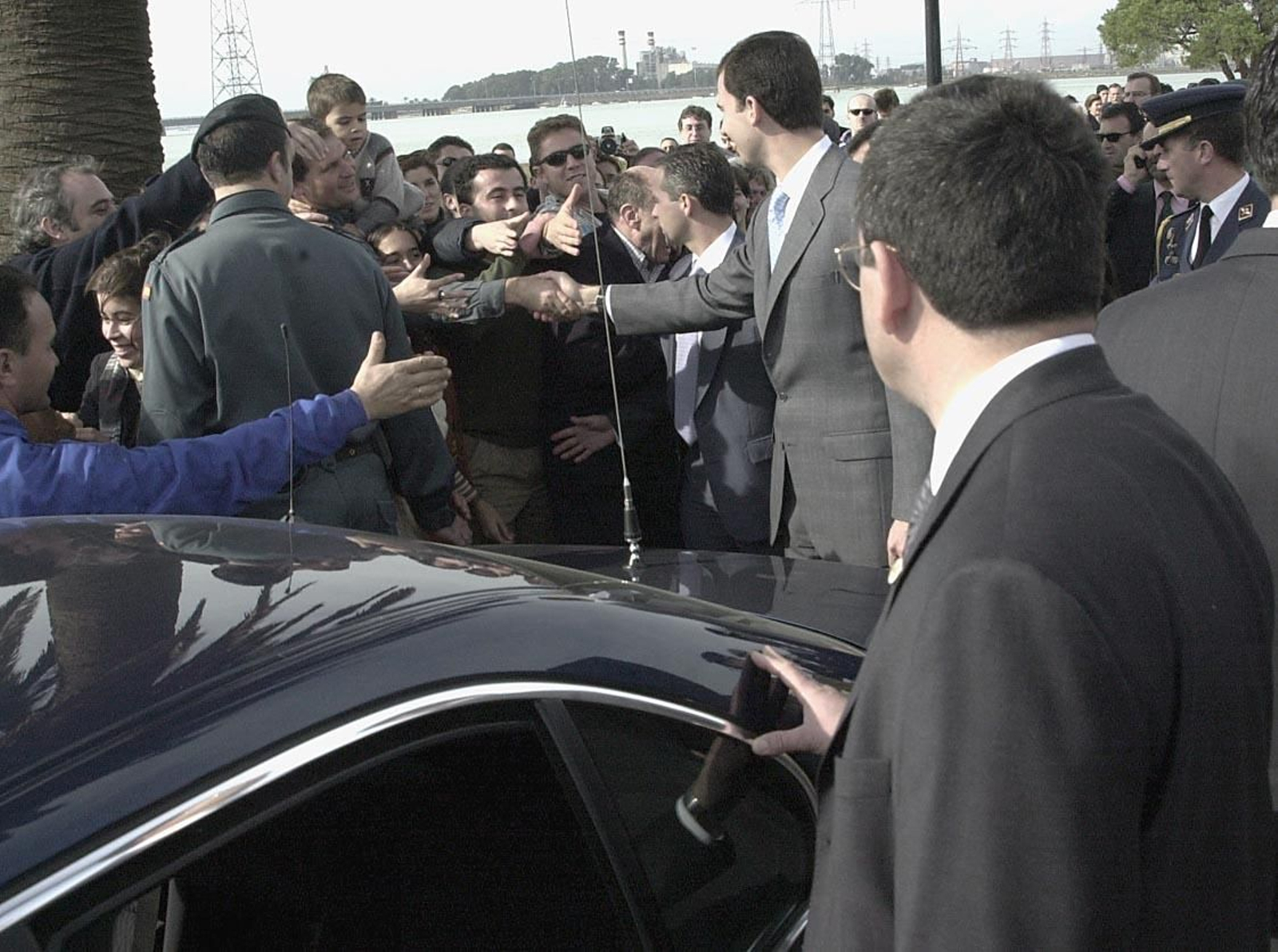 Felipe VI en Palos de la Frontera: cuando aún era príncipe y se celebraba el 75º aniversario del Plus Ultra