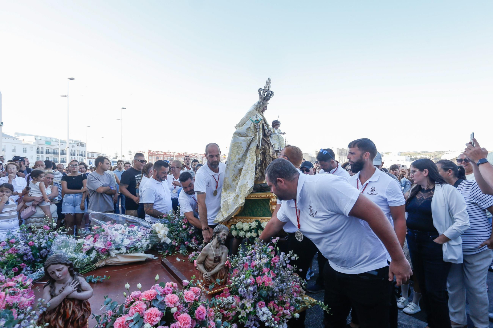 Fotos de la procesión de la Virgen del Carmen en Tarifa