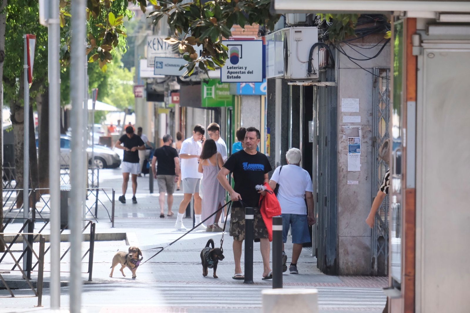 Un día de agosto en el barrio cordobés de Santa Rosa, en imágenes