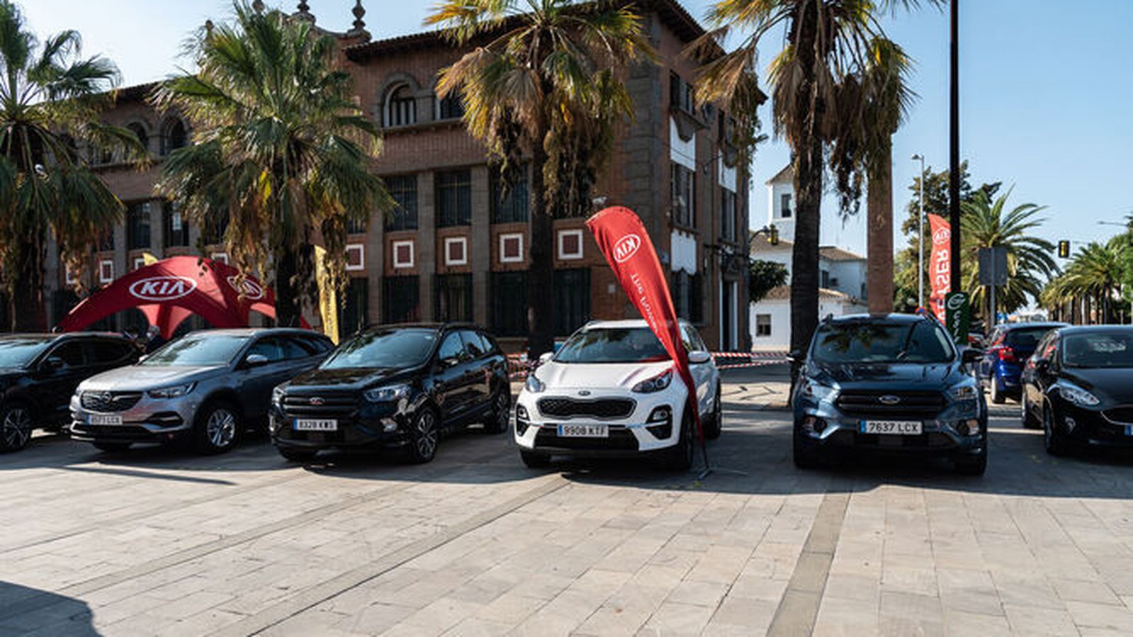 Edición de 2020 de la Feria del Automóvil en Huelva.