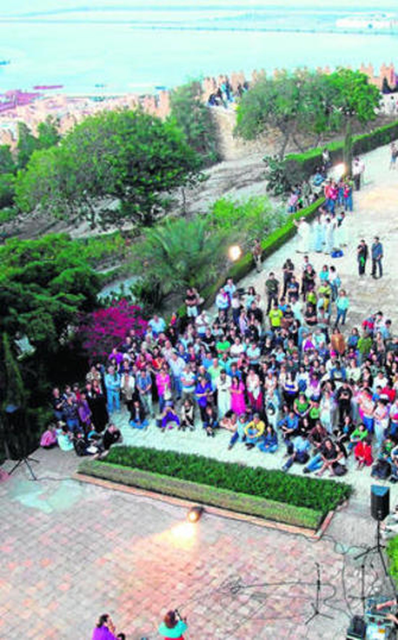 La primera edición de 'Amanecer en la Alcazaba' fue un éxito.