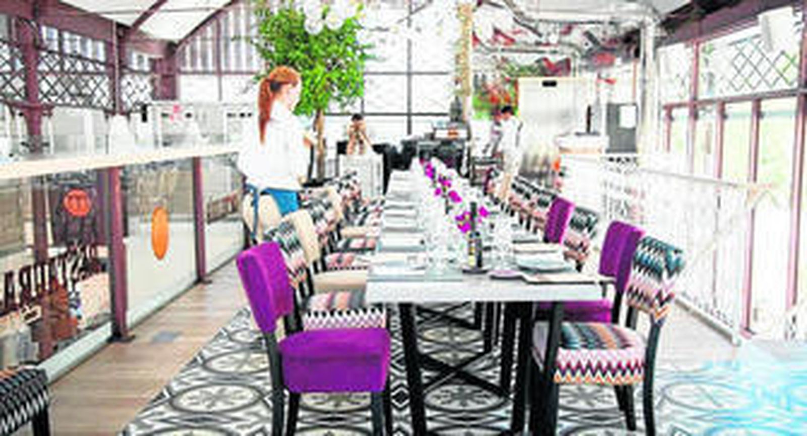 En el nuevo restaurante El Balcón puede disfrutarse una selección de todas las propuestas del mercado.