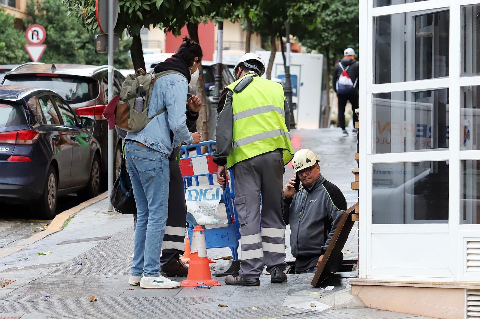 Imágenes del lunes 5 de diciembre en Huelva