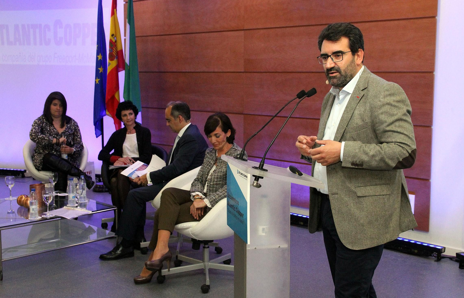 "Encuentros Atlantic Copper" en imágenes