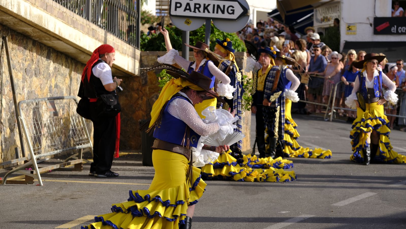 Imágenes del desfile de Moros y Cristianos de Mojácar