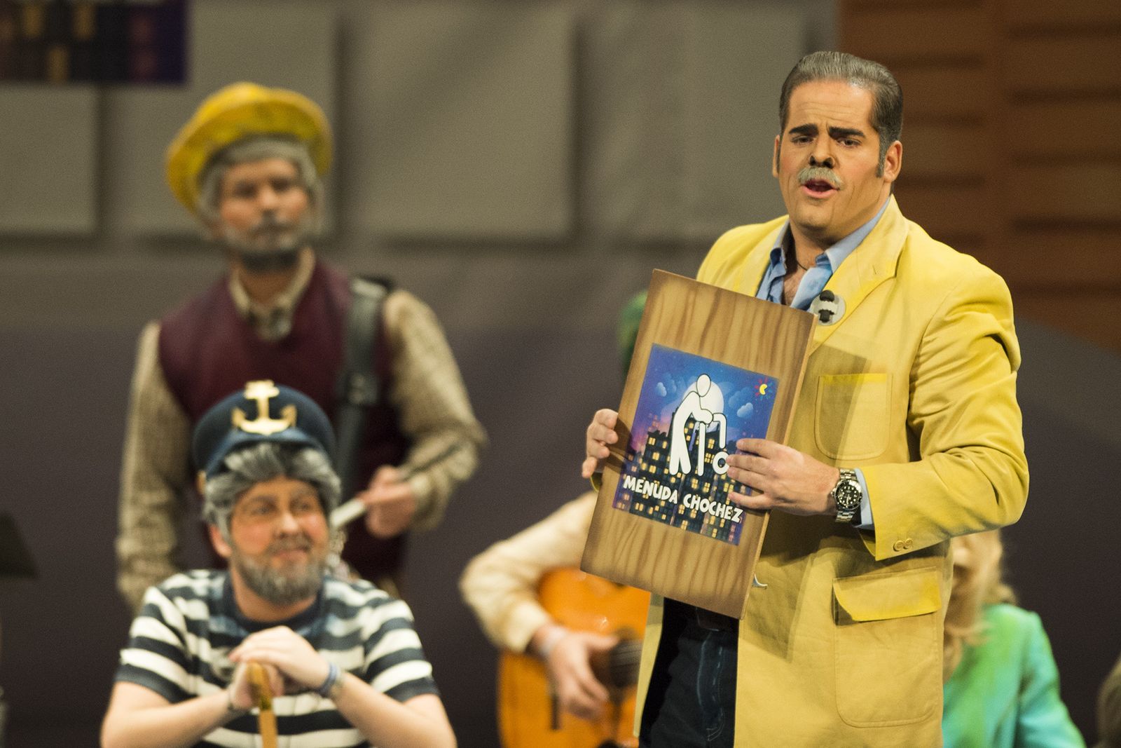 Las imágenes de la sexta función clasificatoria