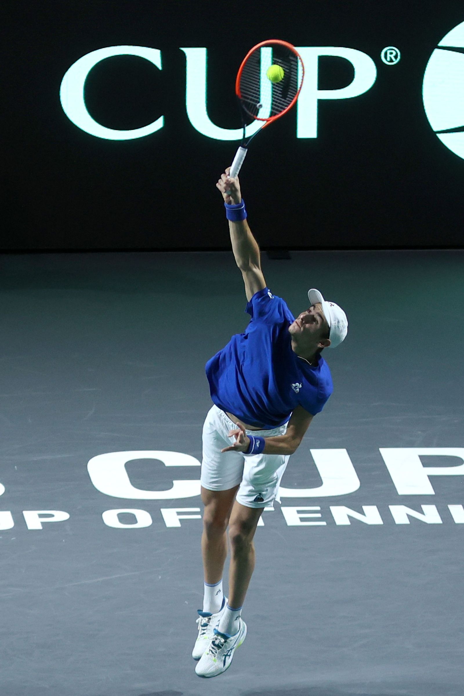 Copa Davis en Málaga: Arnaldi-Popyrin, en fotos