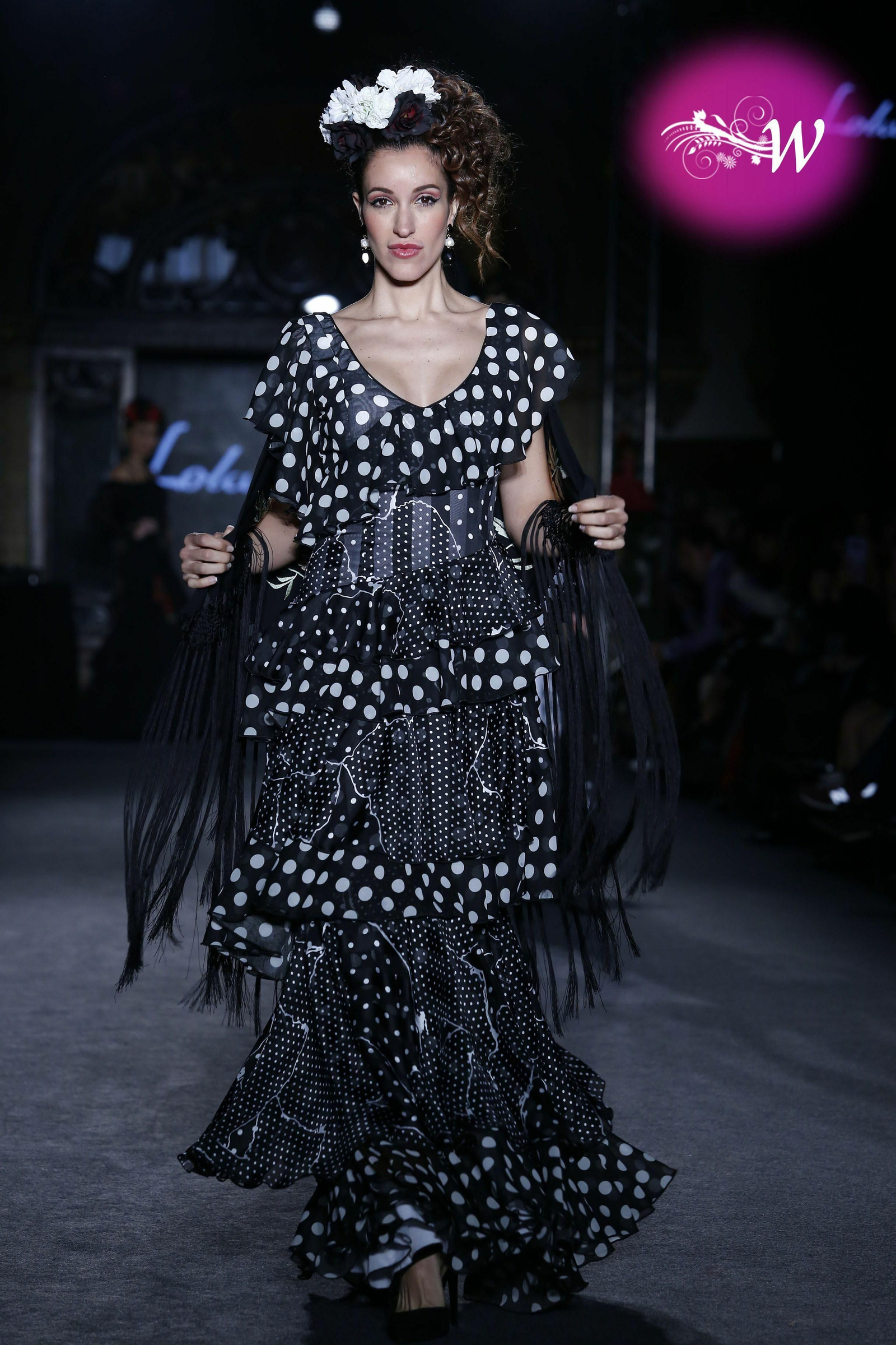 Lola Azahares en We Love Flamenco 2020, todas las fotos del desfile