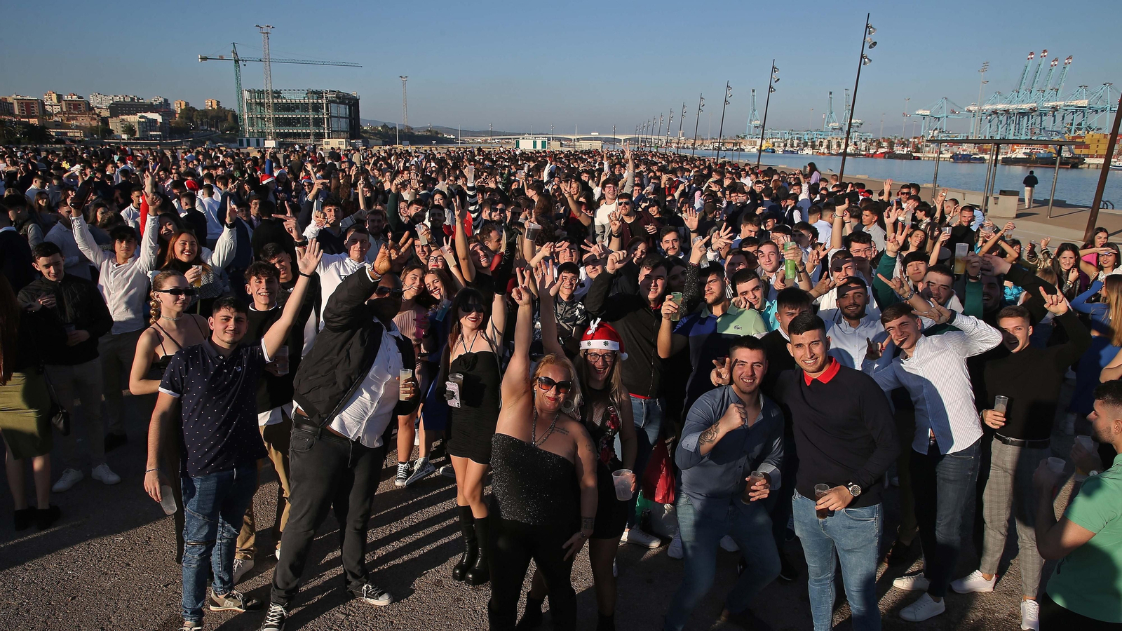 Celebración del 24 de diciembre en el Campo de Gibraltar