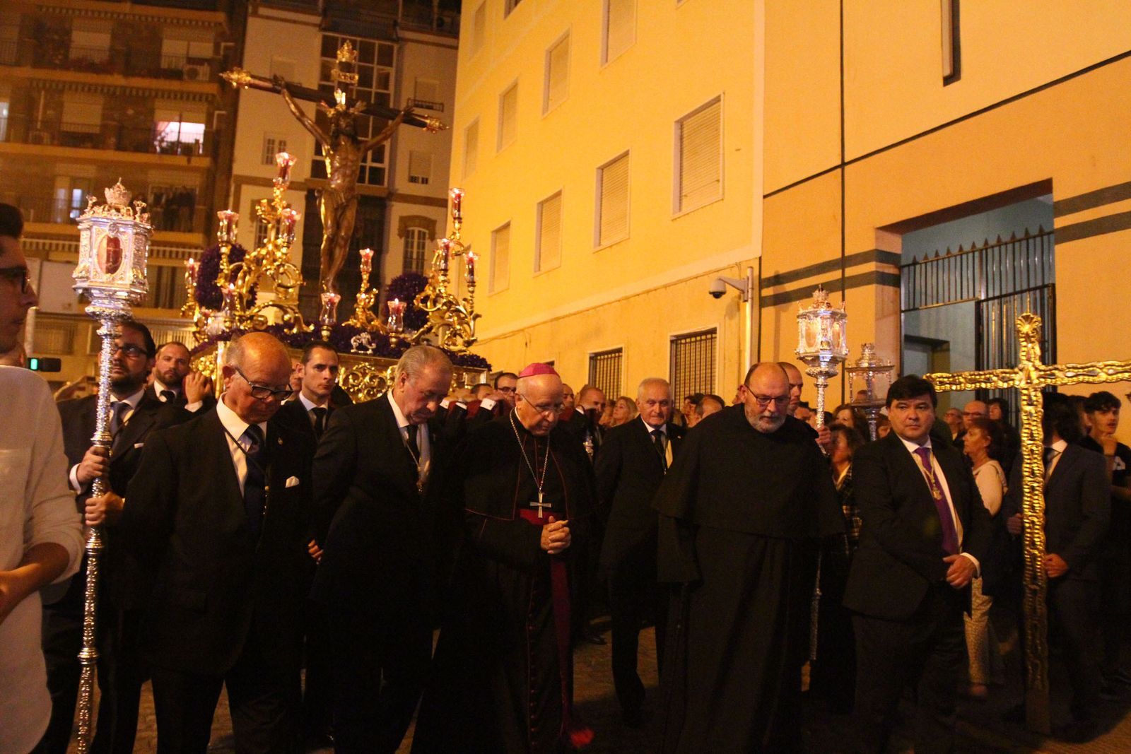 El Cristo de la Expiración preside el Vía Crucis del Consejo de Hermandades