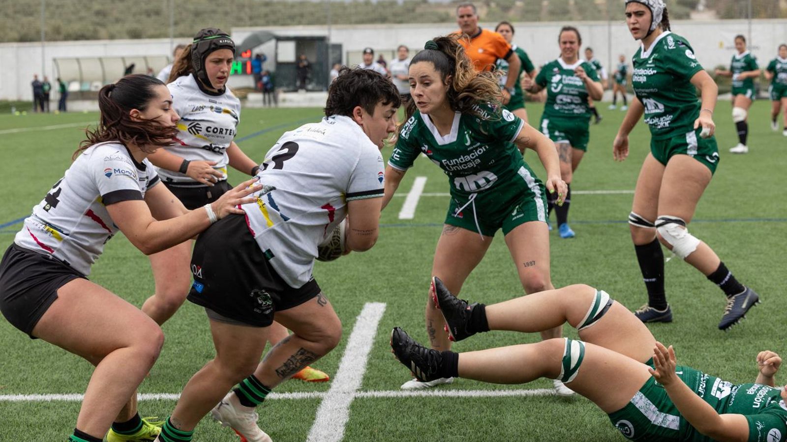 La alegría por el título de campeonas de Jaén Rugby femenino, en imágenes
