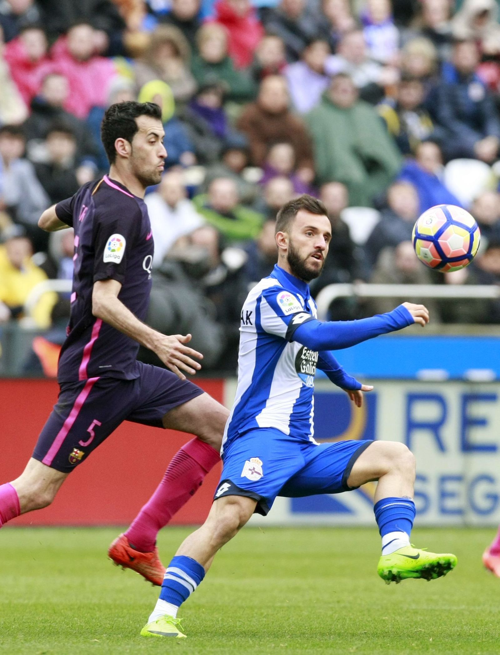 El Deportivo-Barcelona, en imágenes