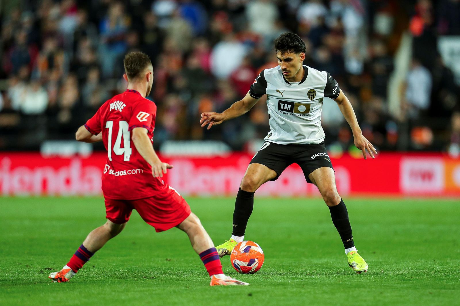 Valencia - Sevilla: las mejores fotos del partido de Liga