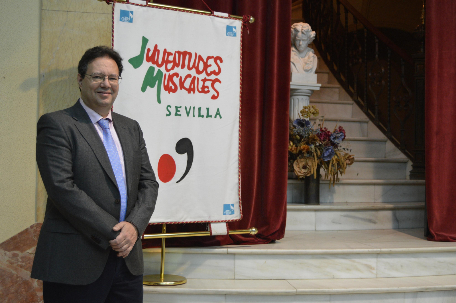 Arnold W. Collado, presidente de Juventudes Musicales de Sevilla, en una imagen de archivo.