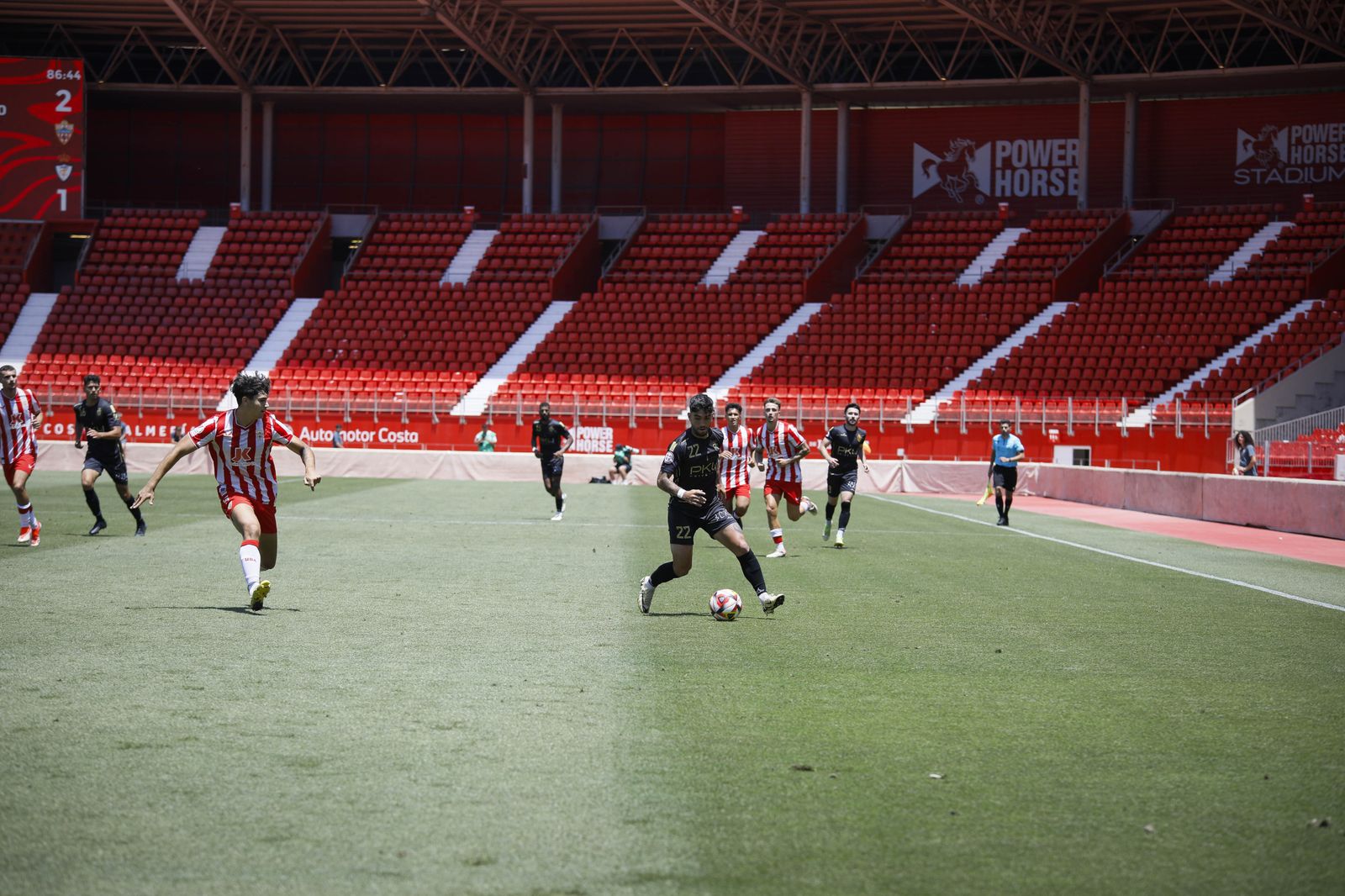 Imágenes del partido entre el Almería B y el Real Jaén